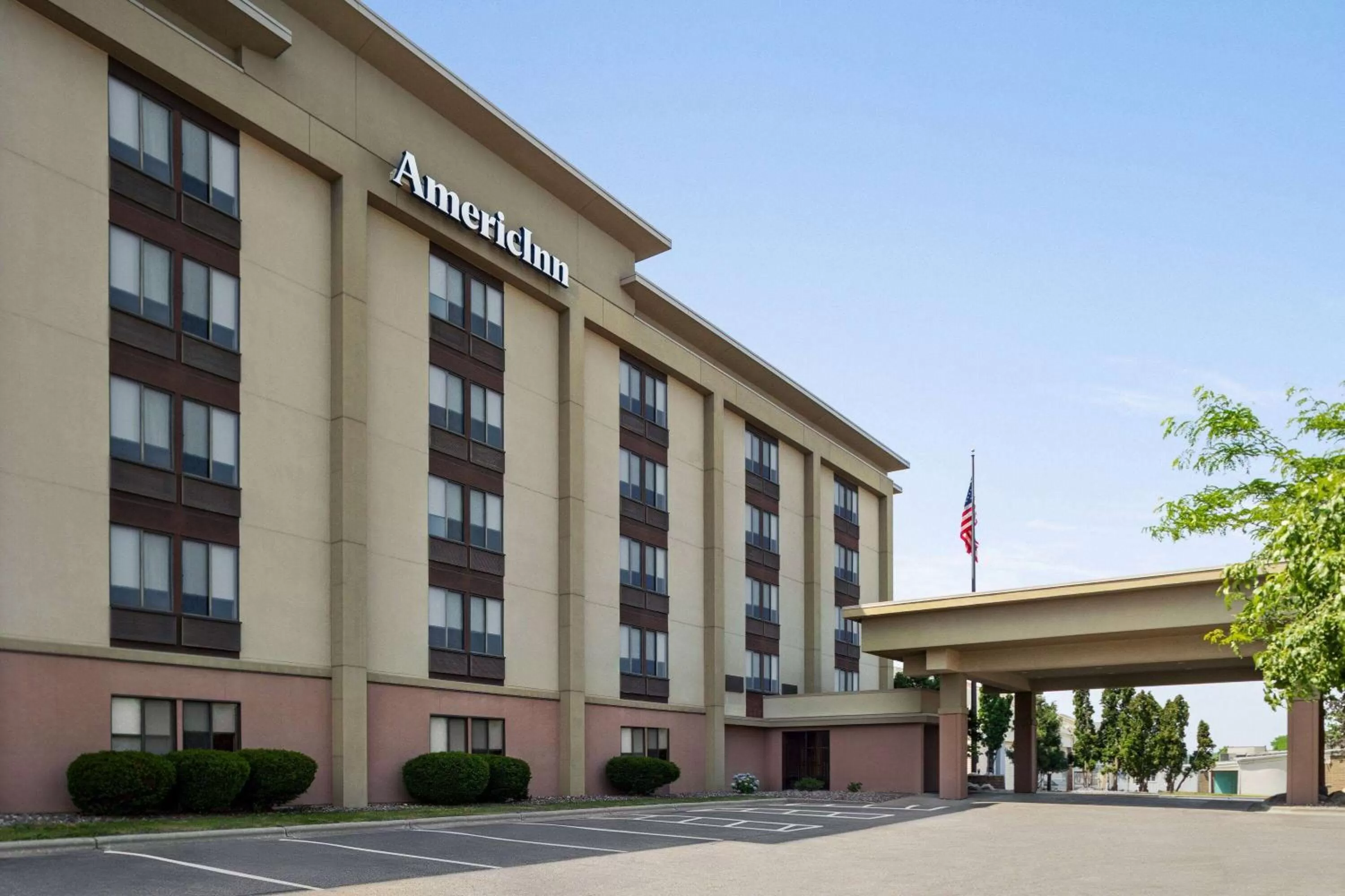 Property building in AmericInn by Wyndham Madison West