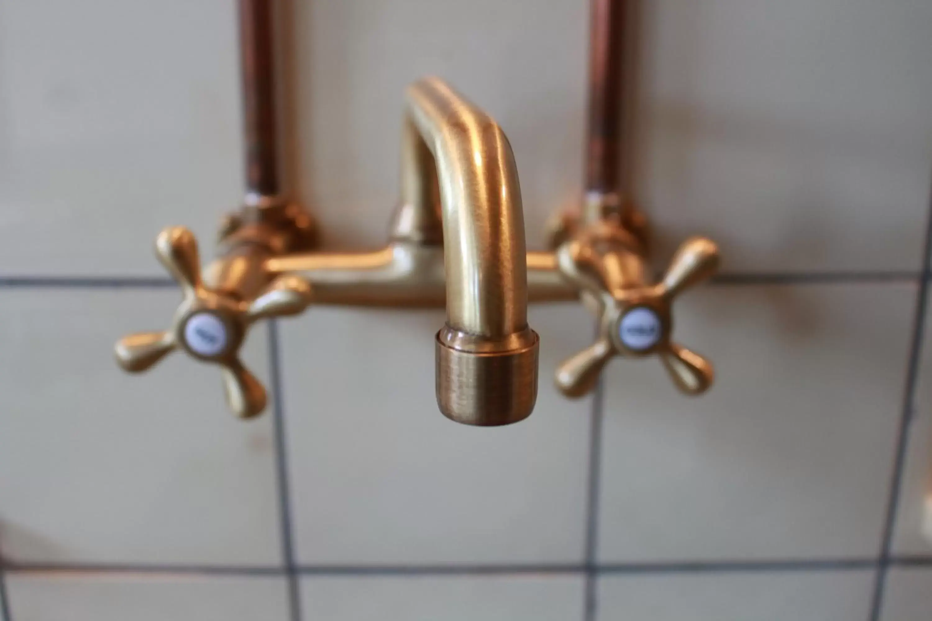 Decorative detail, Bathroom in B&B In het Voorhuys