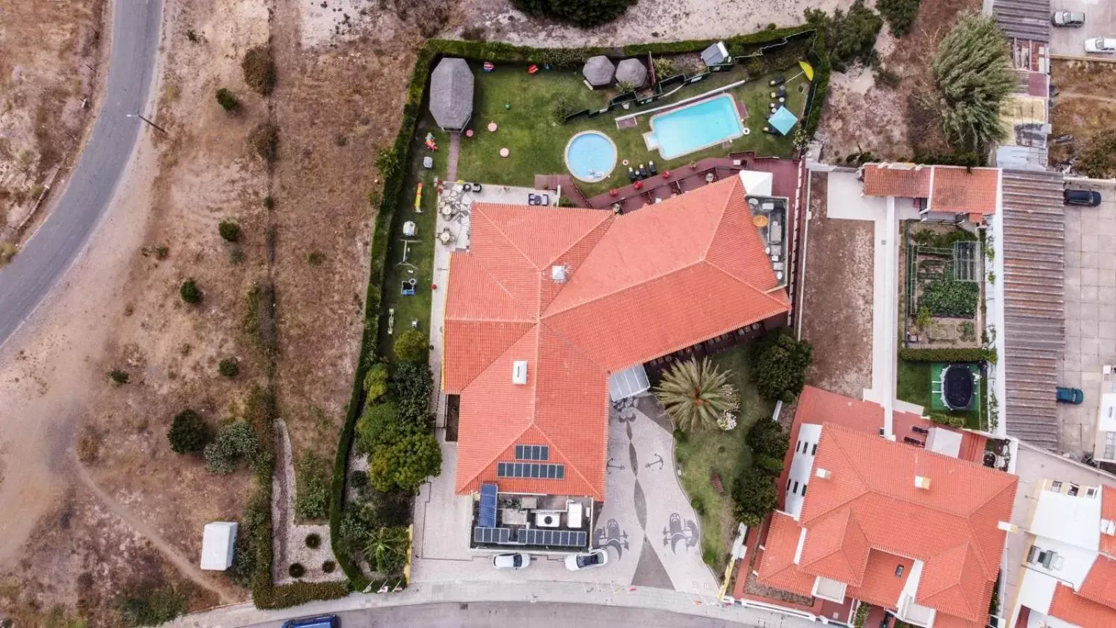 Property building, Bird's-eye View in Hotel Dom Vasco