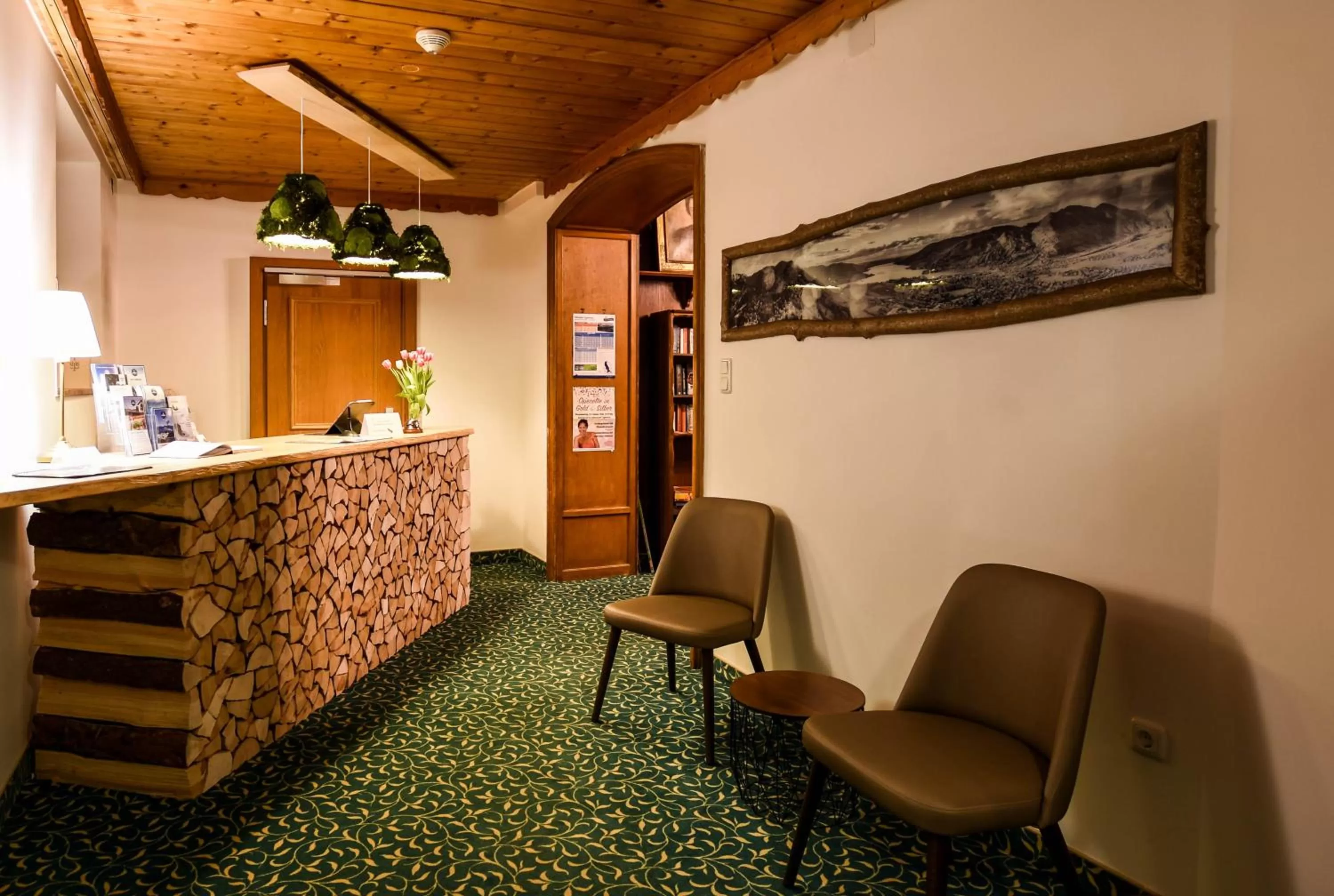 Lobby or reception in Seehotel zur Post