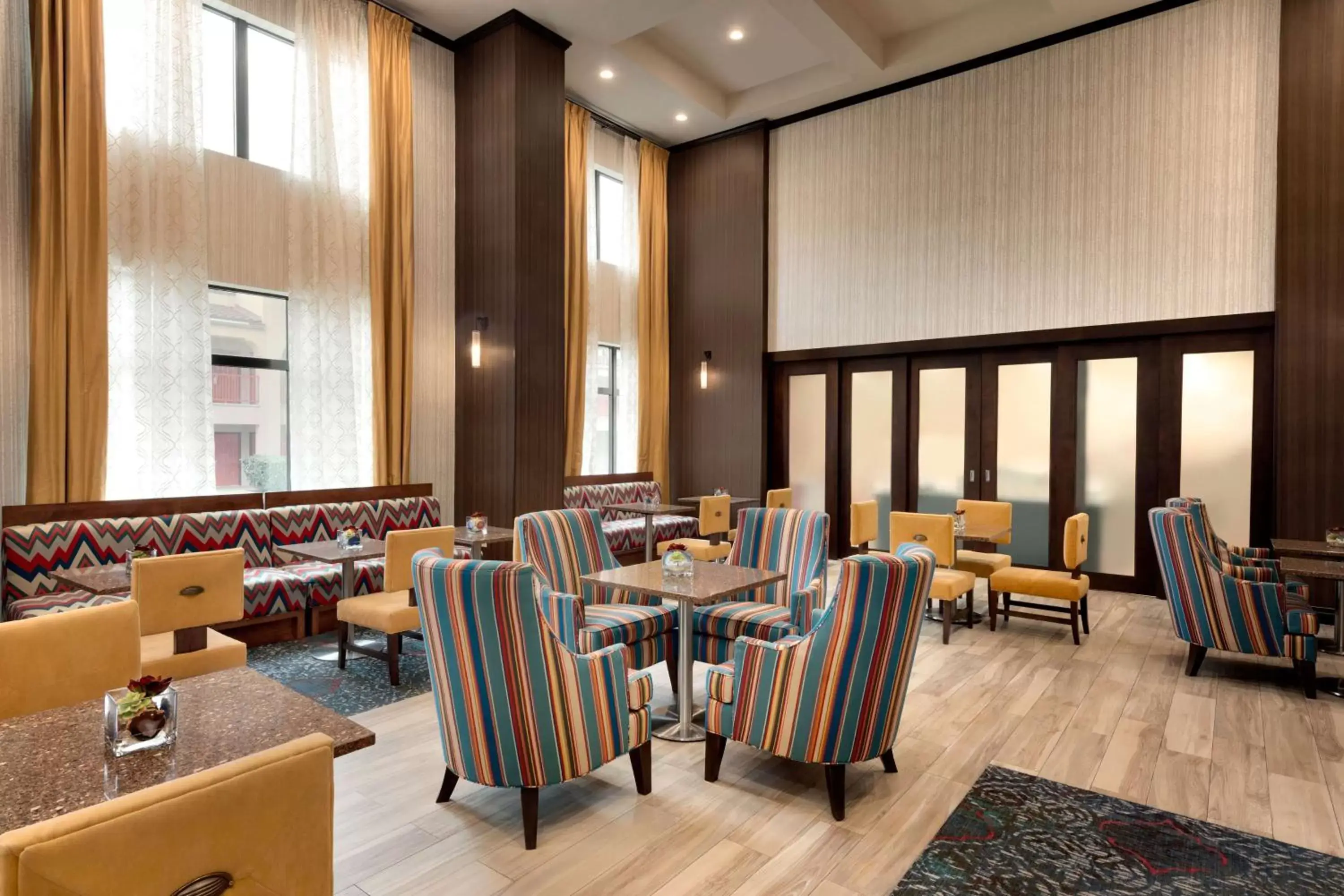 Lobby or reception, Restaurant/Places to Eat in Hampton Inn and Suites Monroe