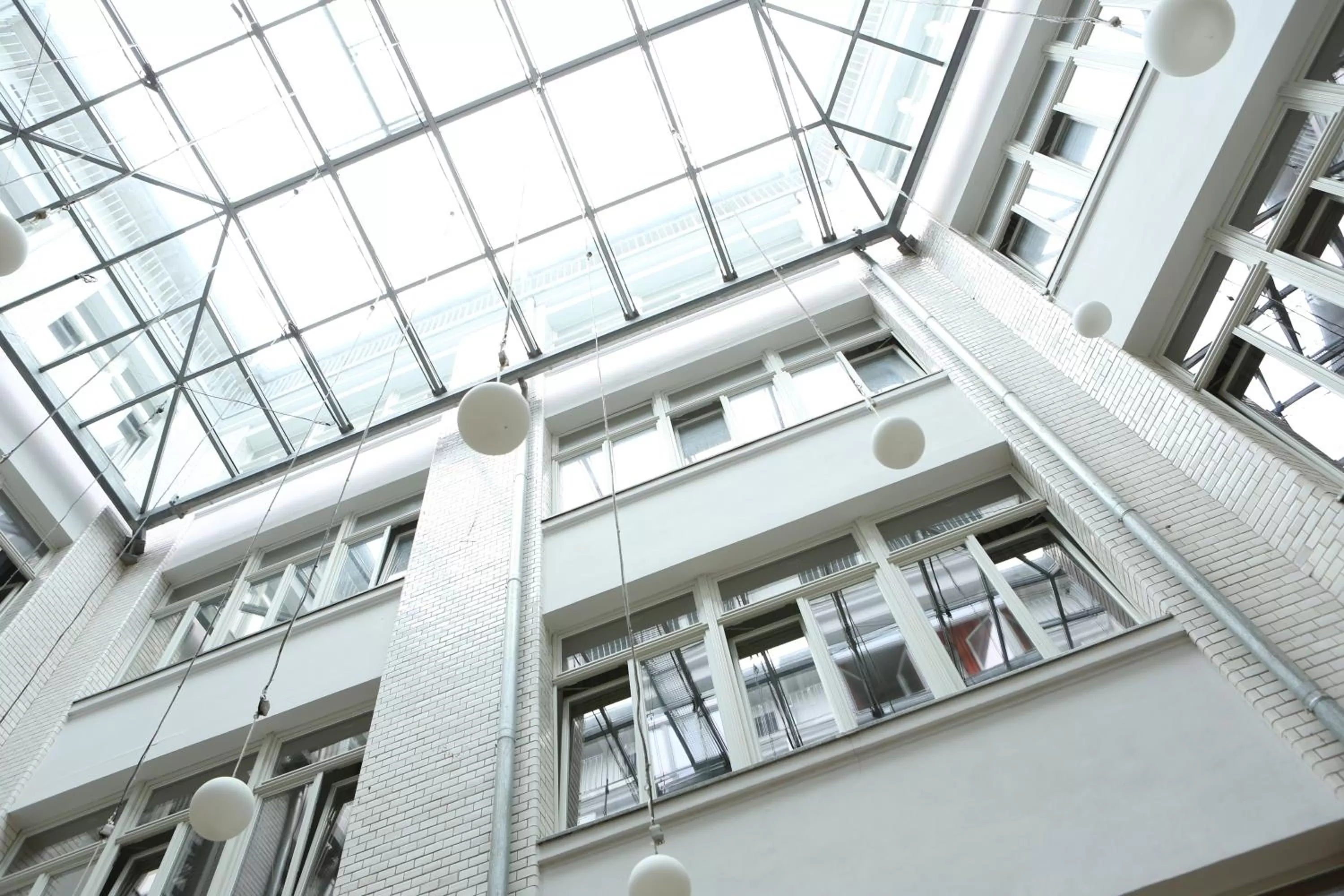 Property building in Five Elements Hostel Leipzig