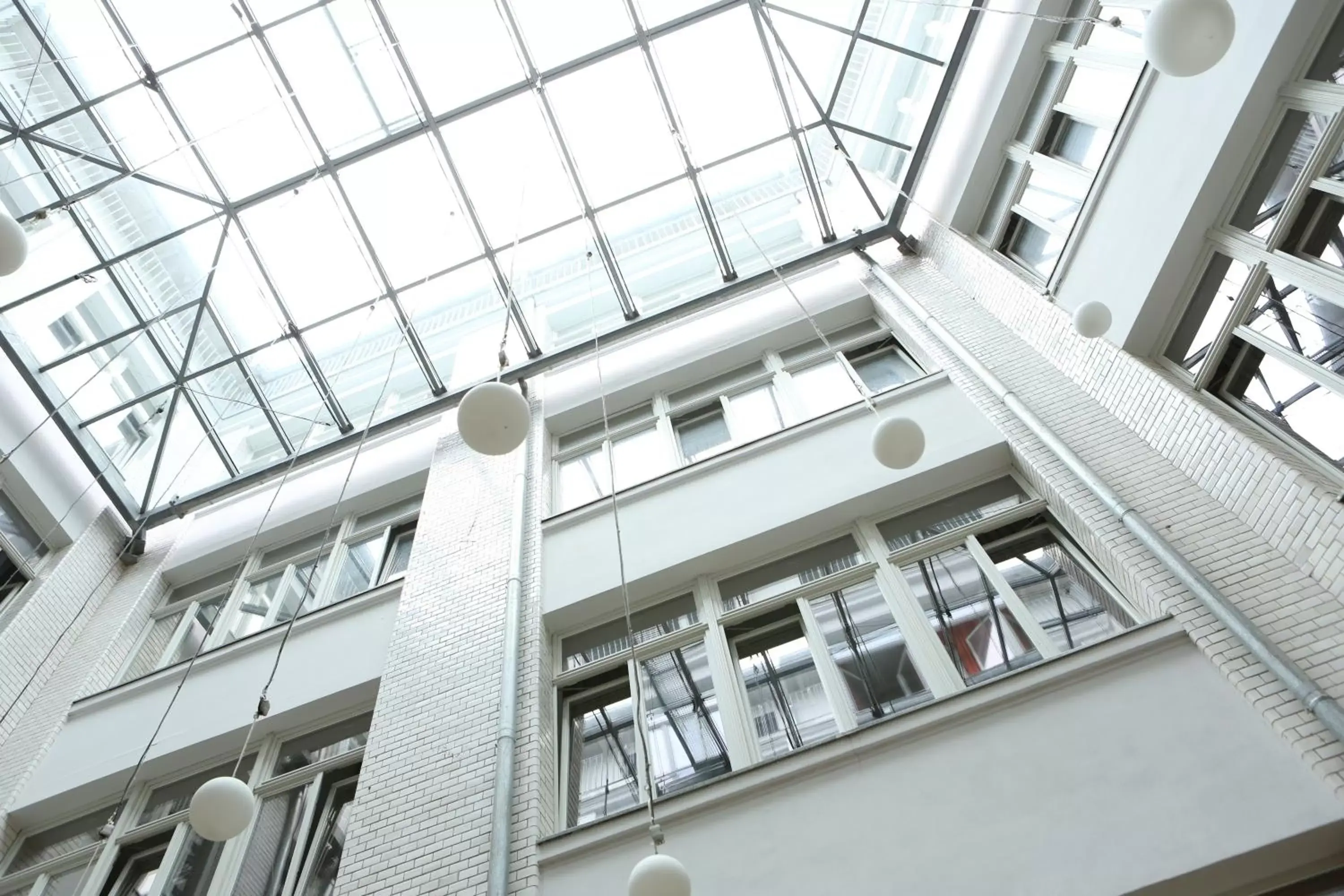 Property building in Five Elements Hostel Leipzig Property building in Five Elements Hostel Leipzig