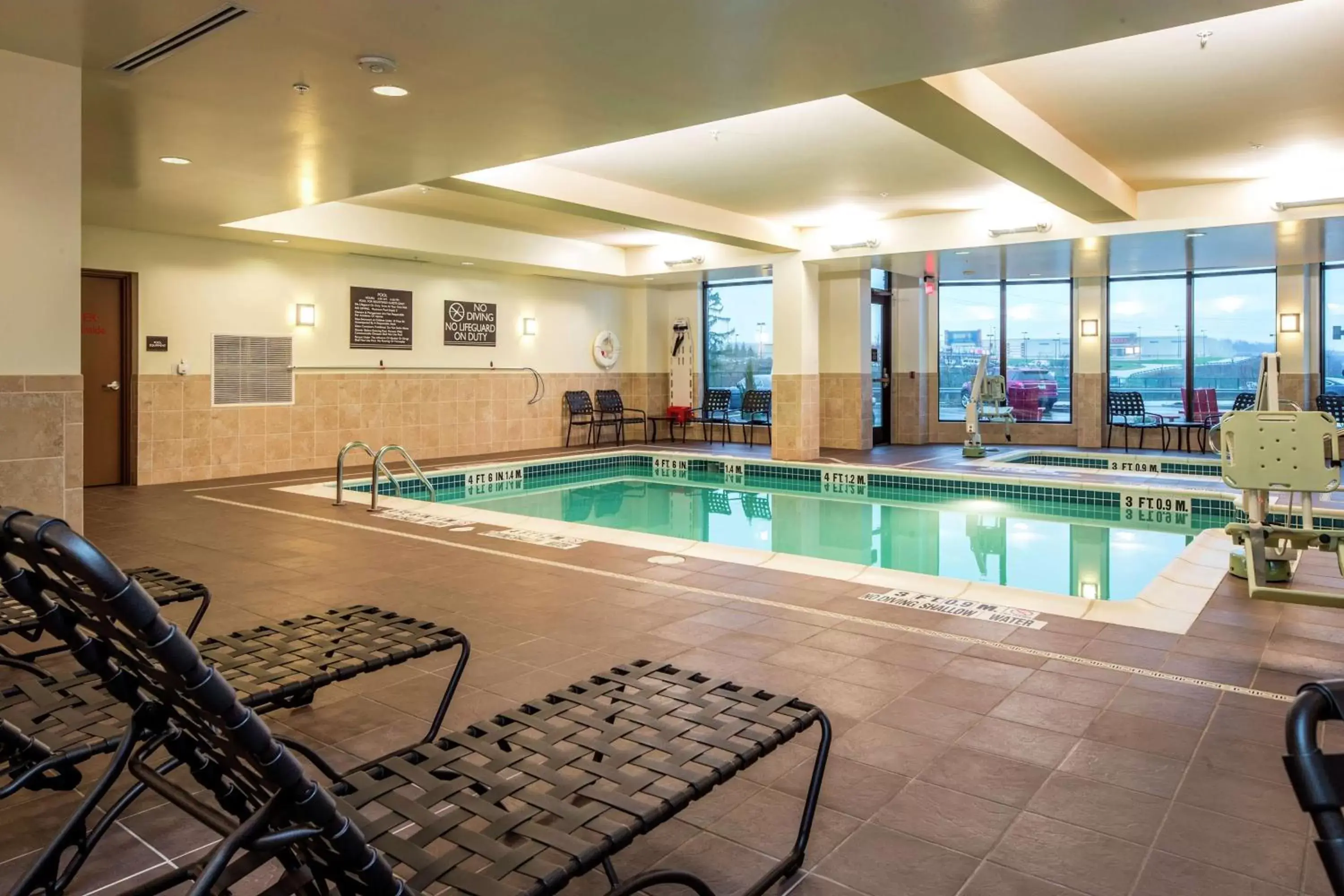 Pool view, Swimming Pool in Hilton Garden Inn Uniontown