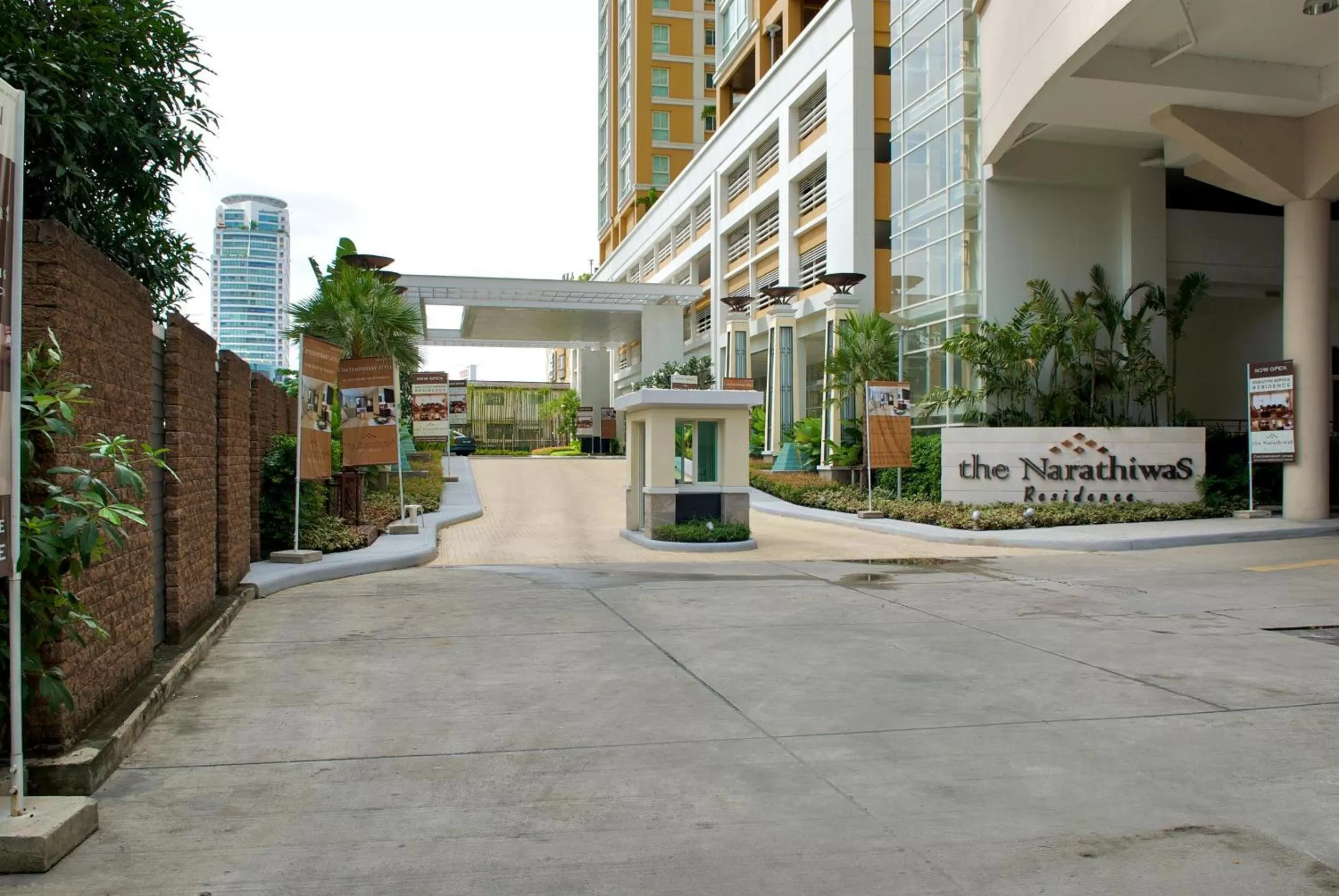 Facade/entrance in The Narathiwas Hotel & Residence Sathorn Bangkok