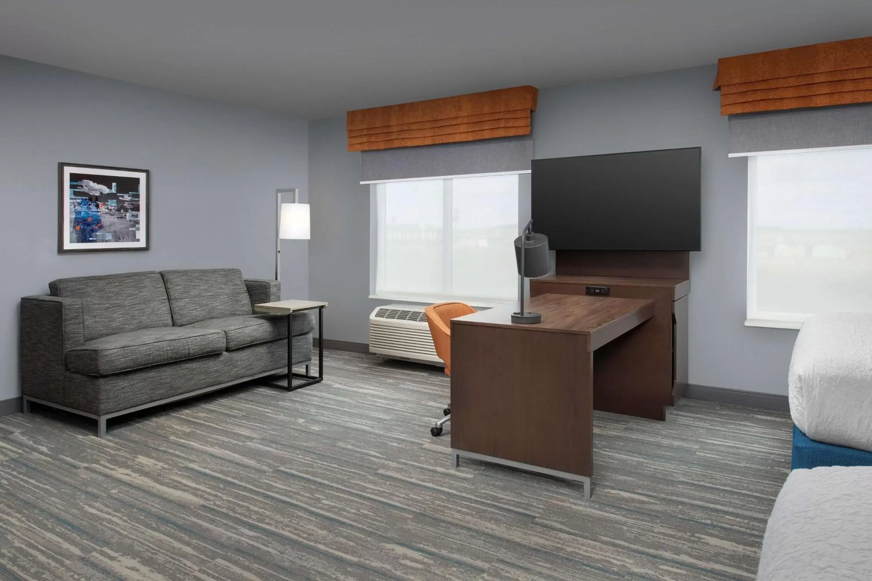 Bedroom, Seating Area in Hampton Inn & Suites Rapid City Rushmore, SD