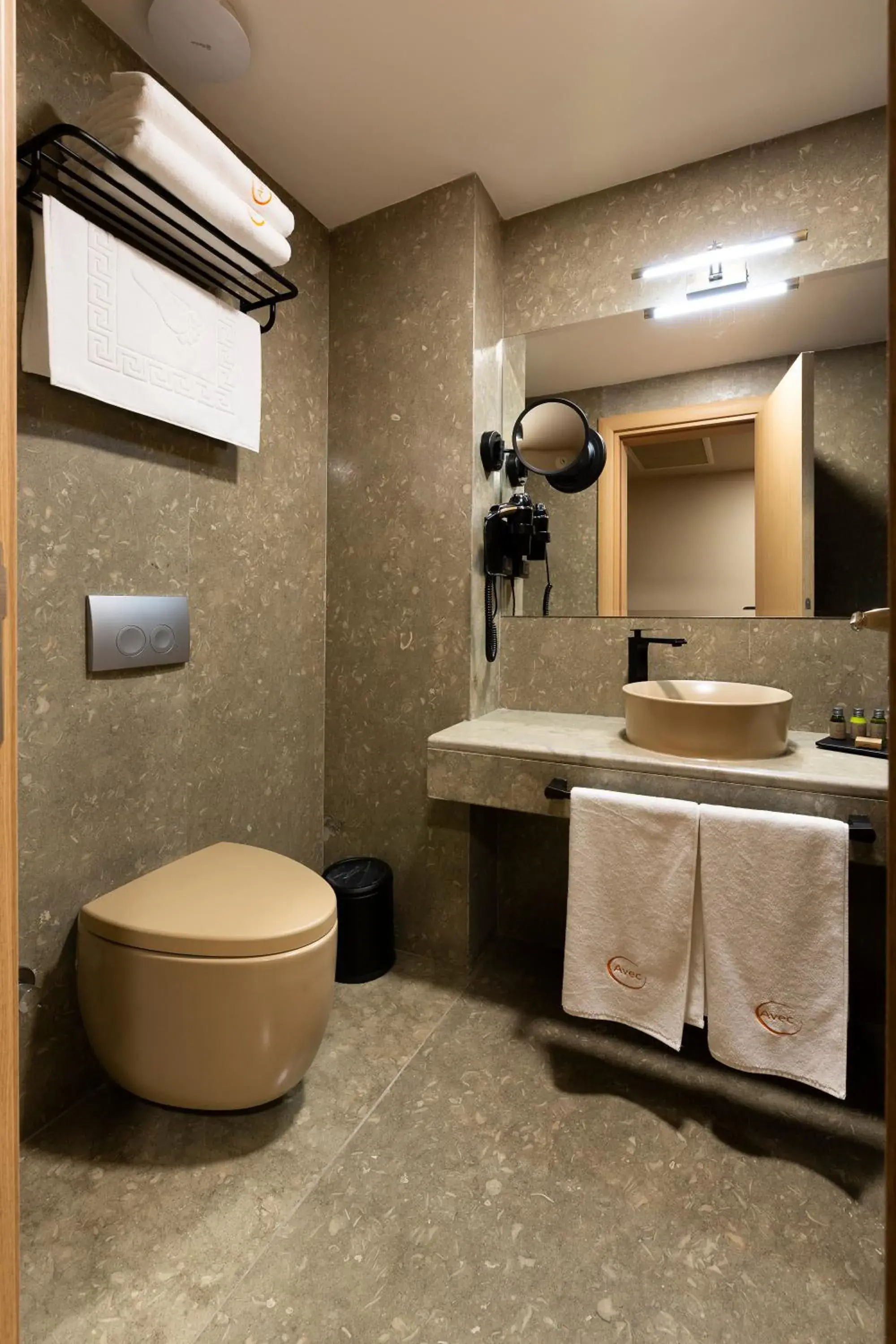Bathroom in Avec Hotel