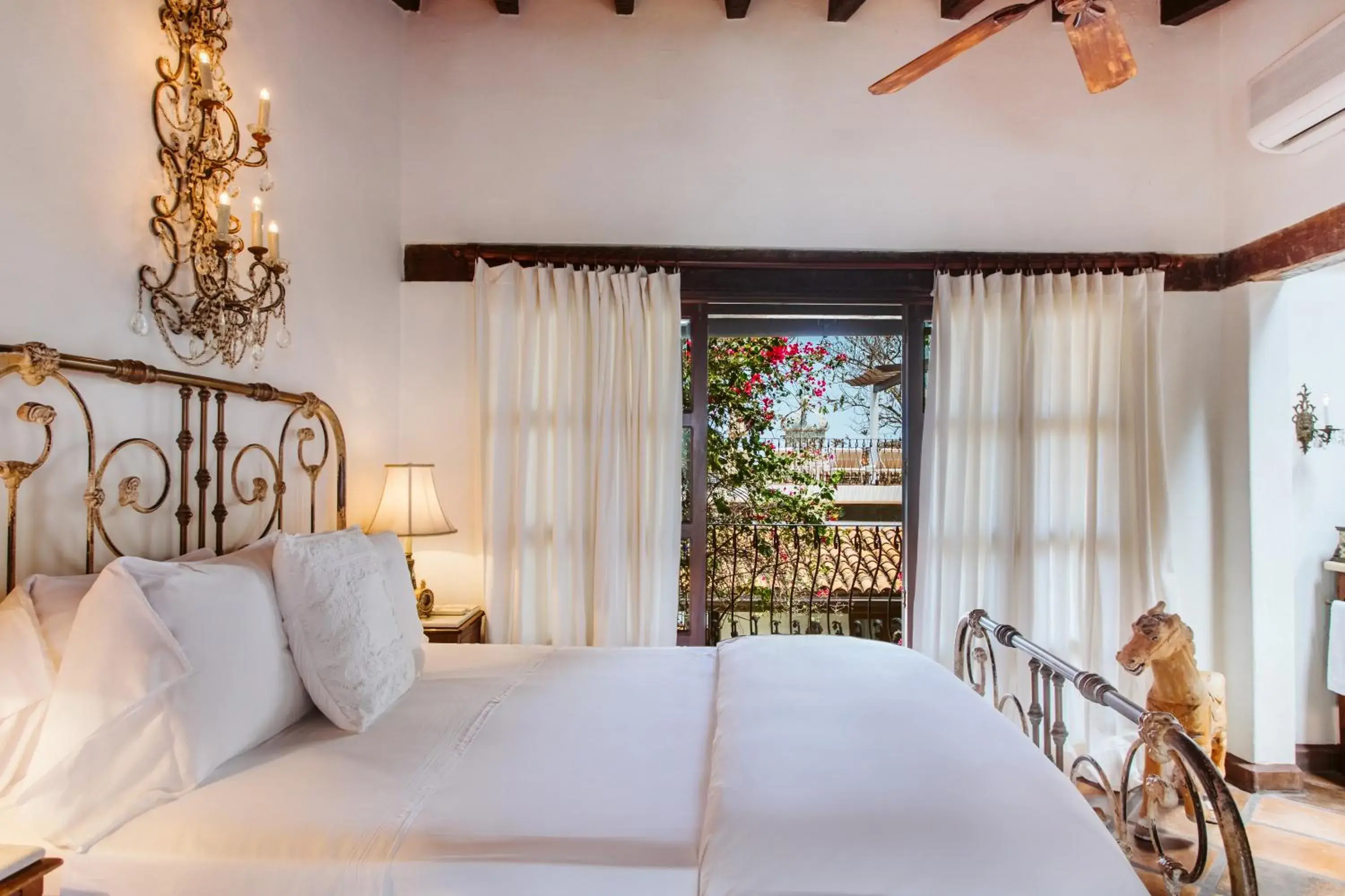 Bedroom, Bed in Hacienda San Angel