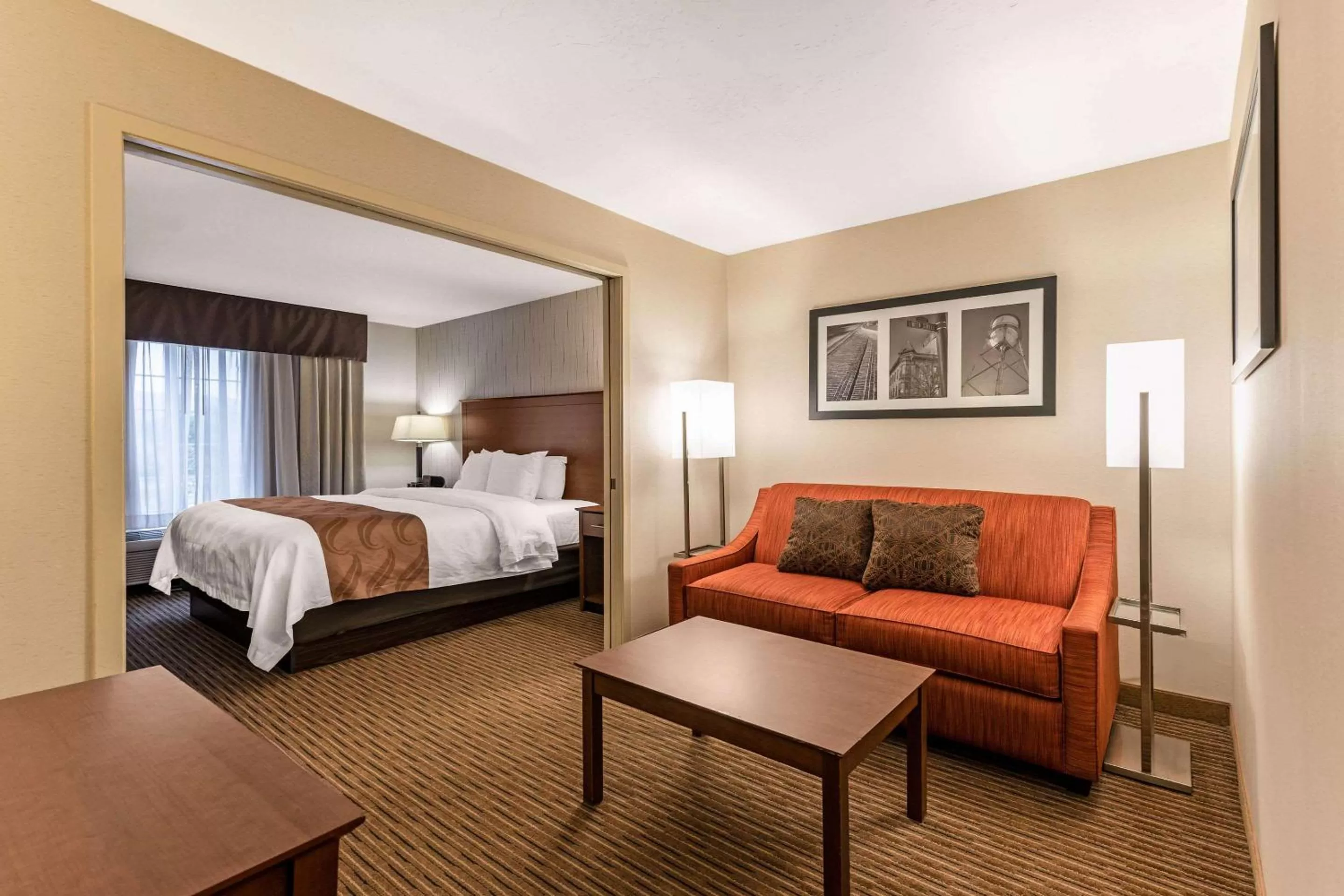 Deluxe King Suite - Non-Smoking in Quality Inn & Suites University Fort Collins