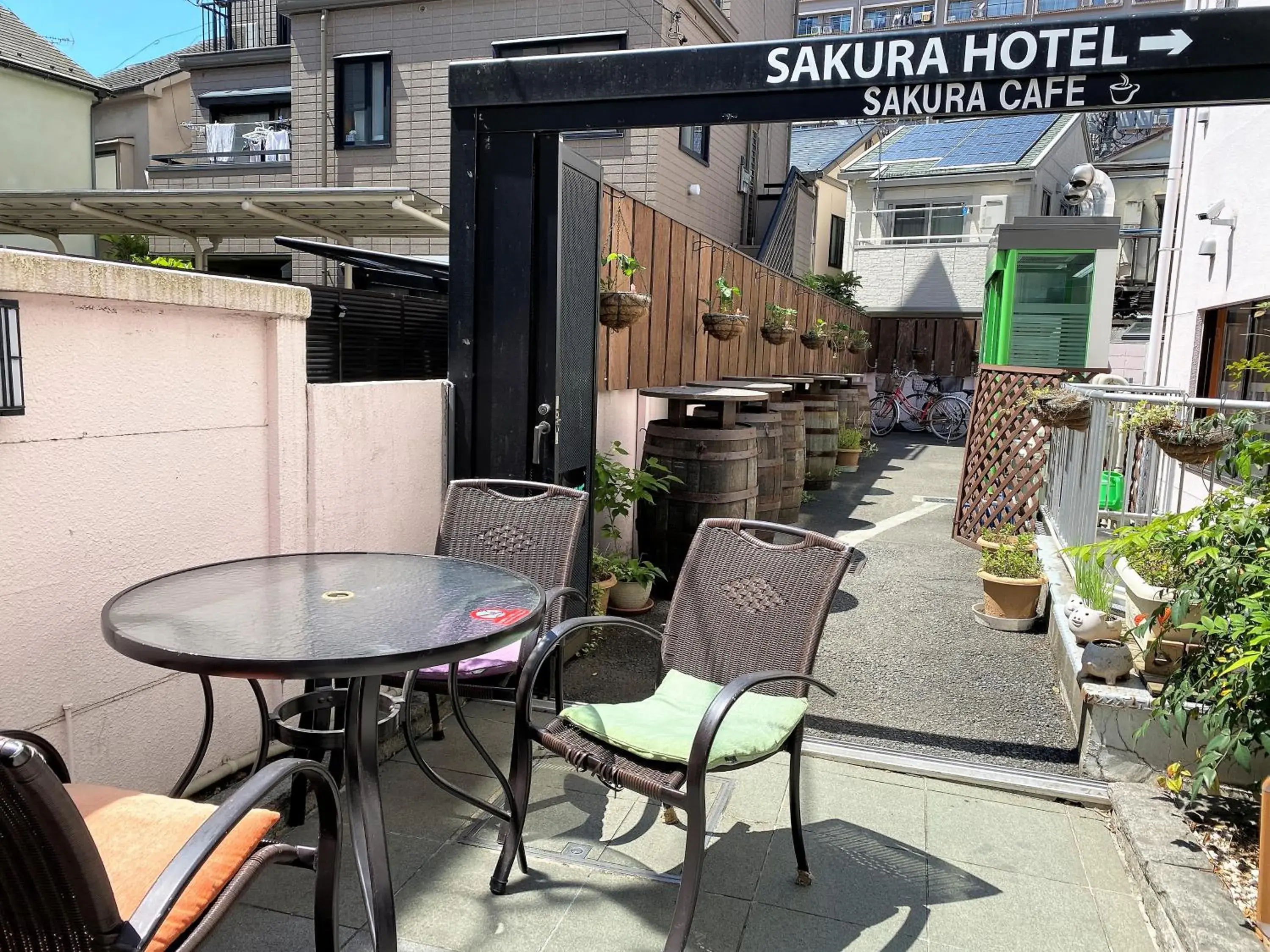 Balcony/Terrace in Sakura Hotel Hatagaya