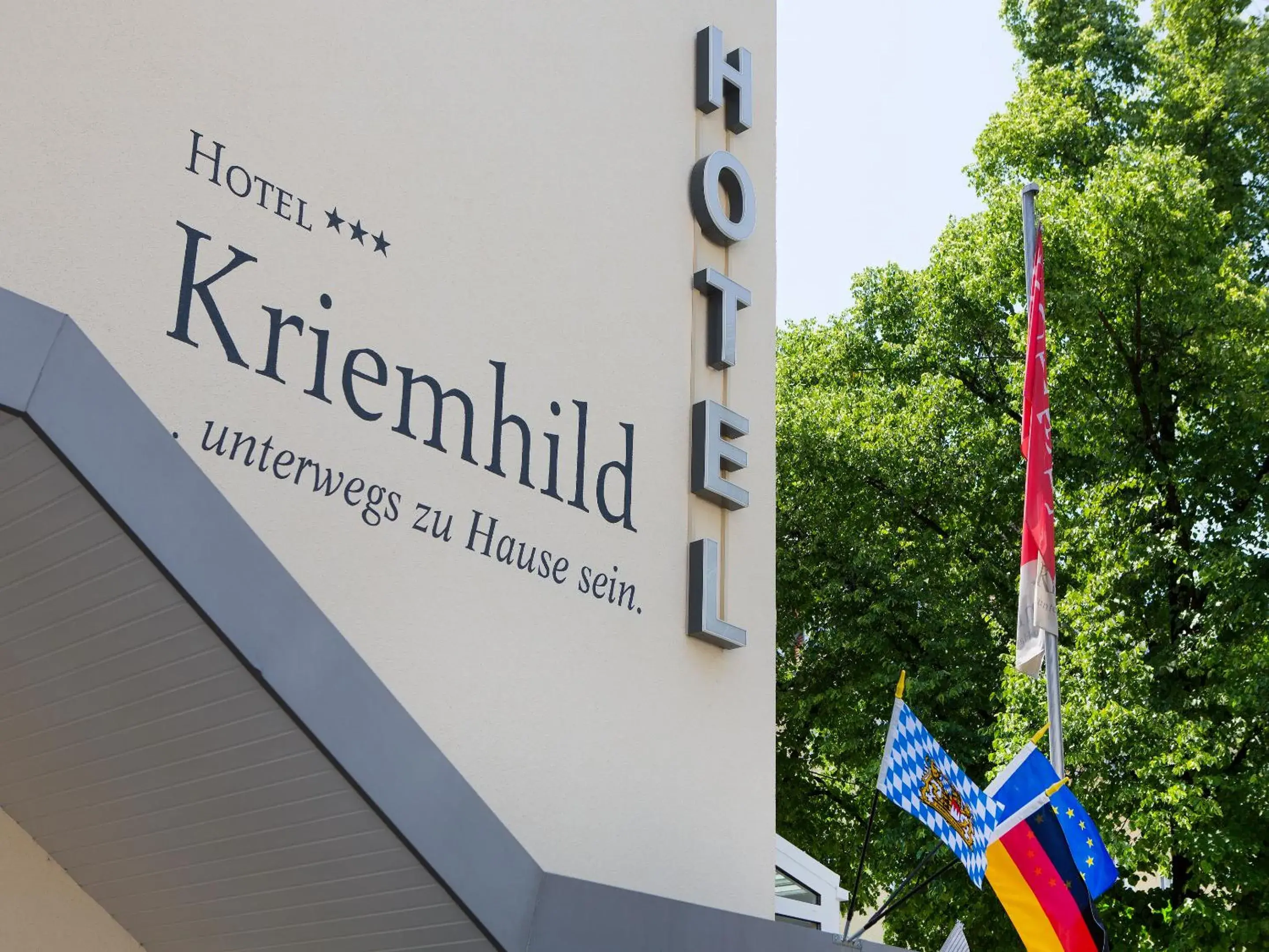 Property building in Hotel Kriemhild am Hirschgarten