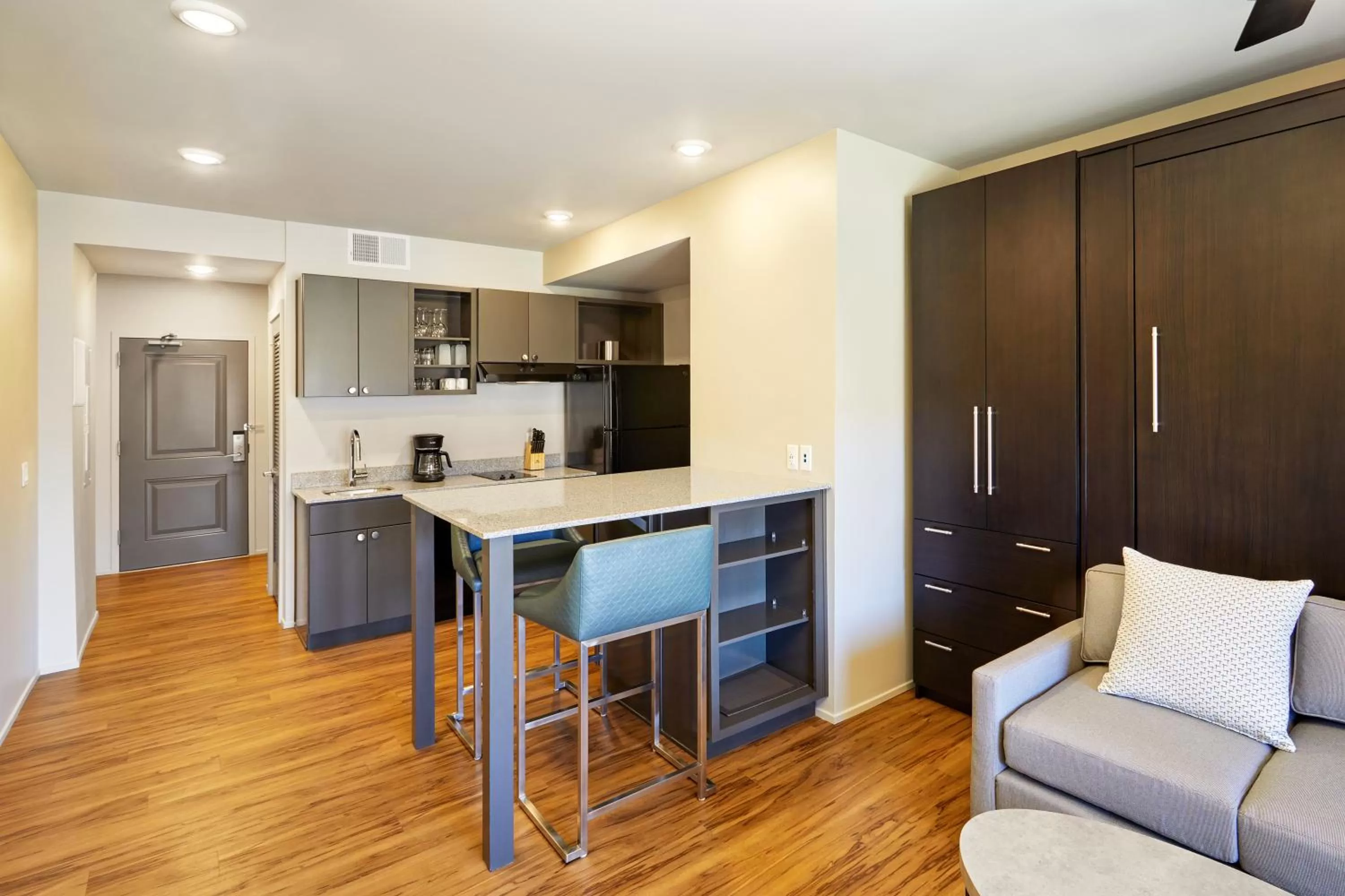 Living room in WorldMark Moab