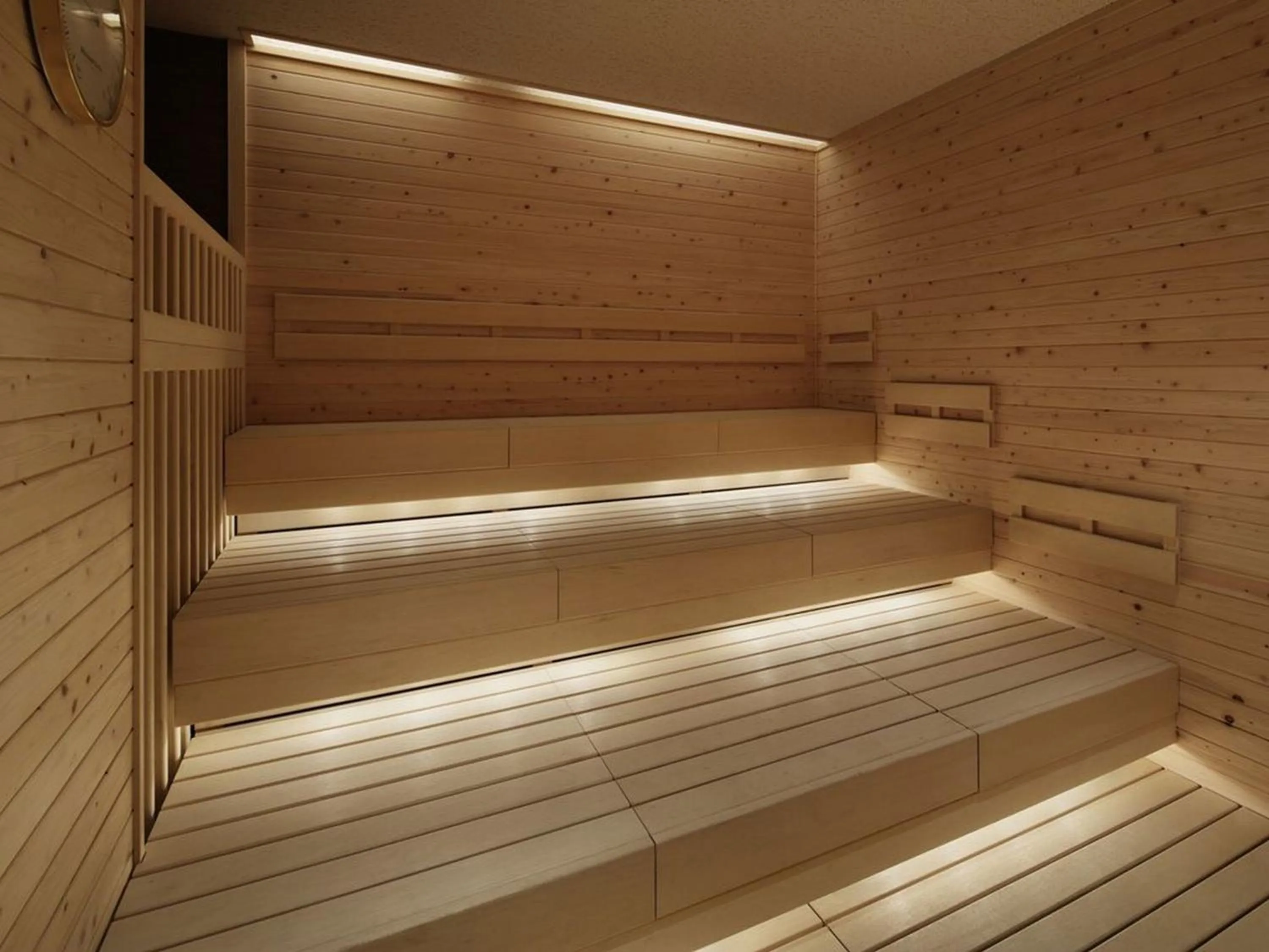 Hot Spring Bath in Kobe Minato Onsen Ren