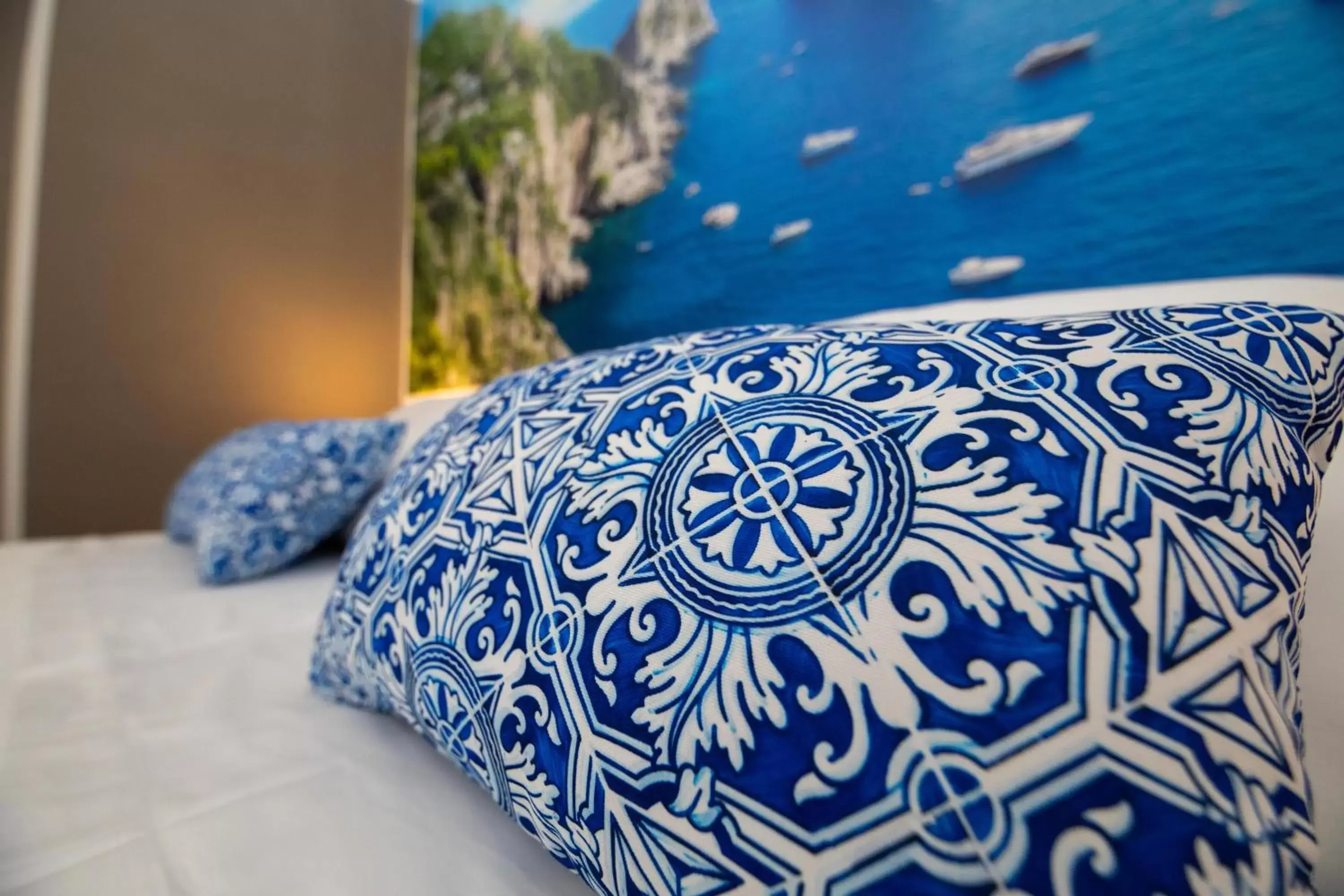 Bed in Palazzo Caracciolo del Sole Bed in Palazzo Caracciolo del Sole