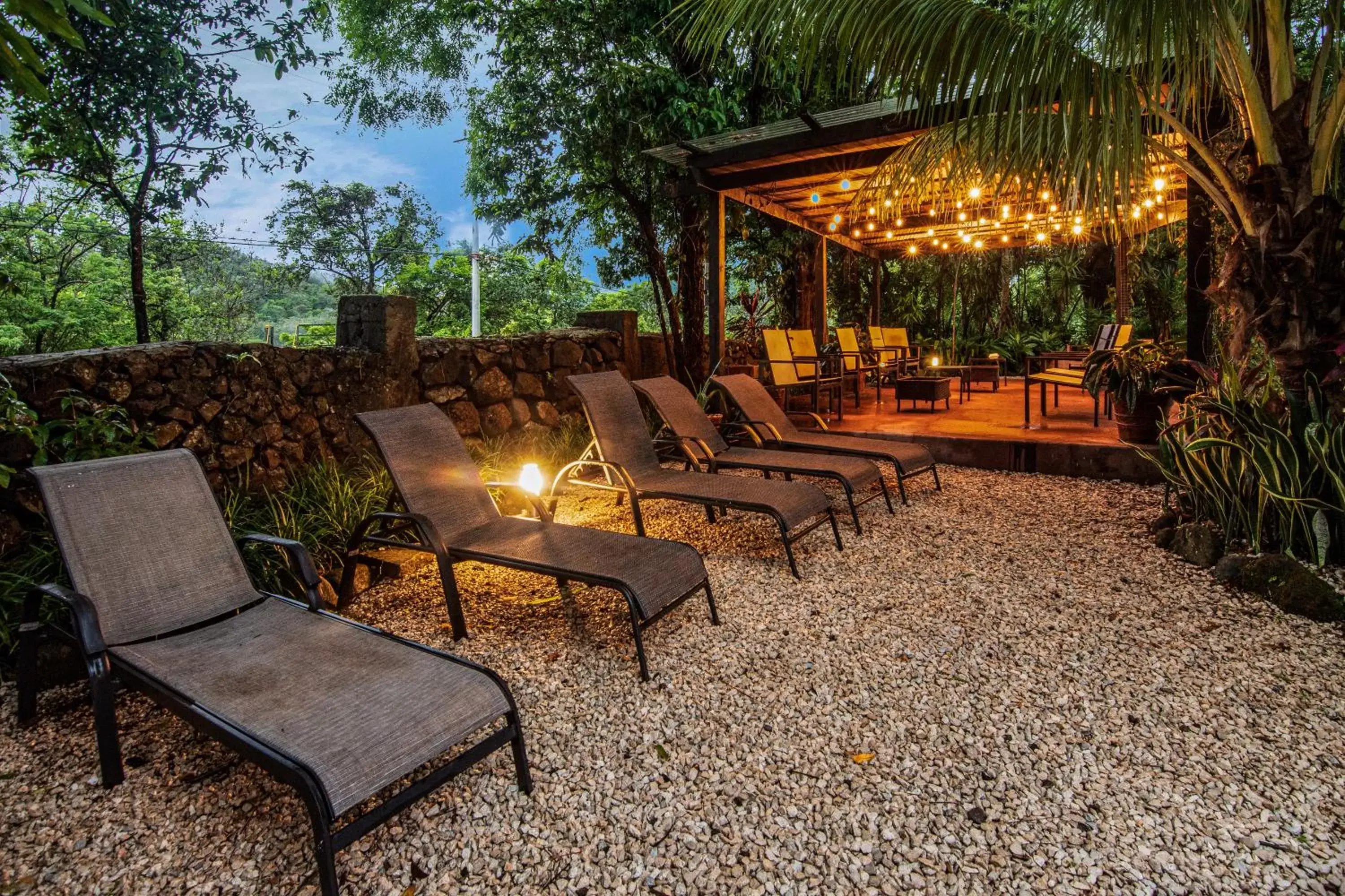 Patio, Swimming Pool in Hacienda Guachipelin Volcano Ranch Hotel & Hot Springs