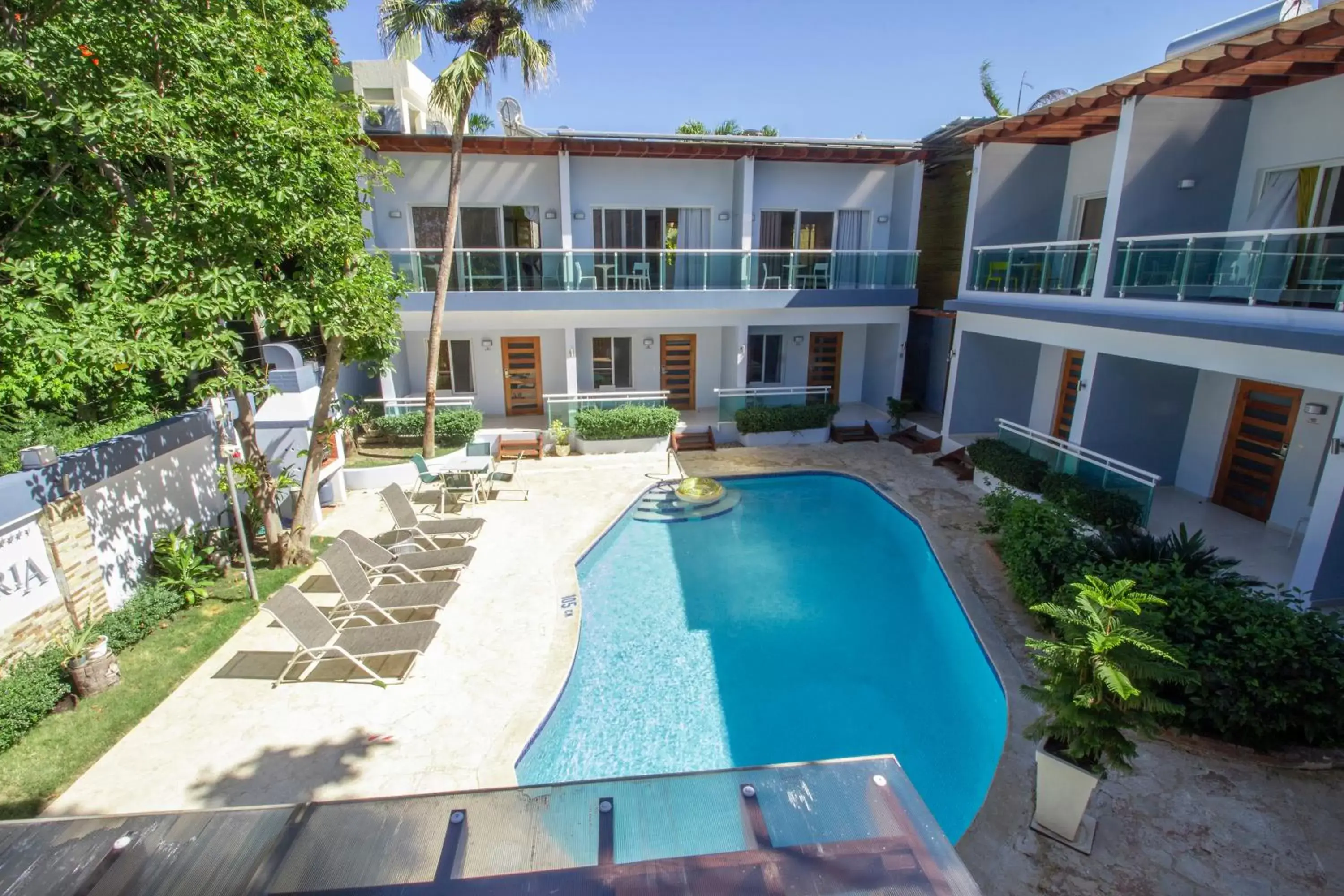 Property building, Pool View in Hotel Casa Valeria
