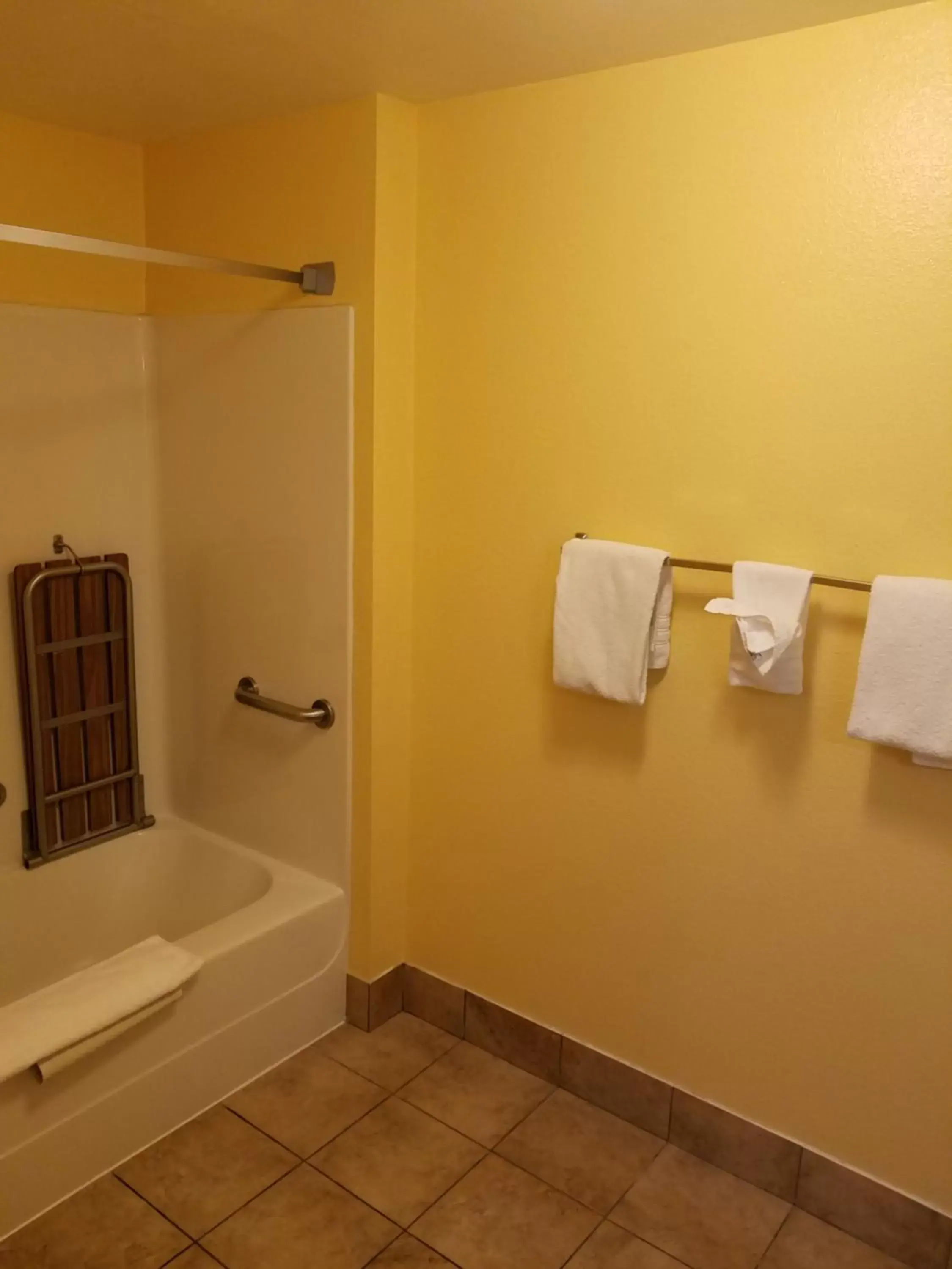 Bathroom in Travelodge by Wyndham Wenatchee