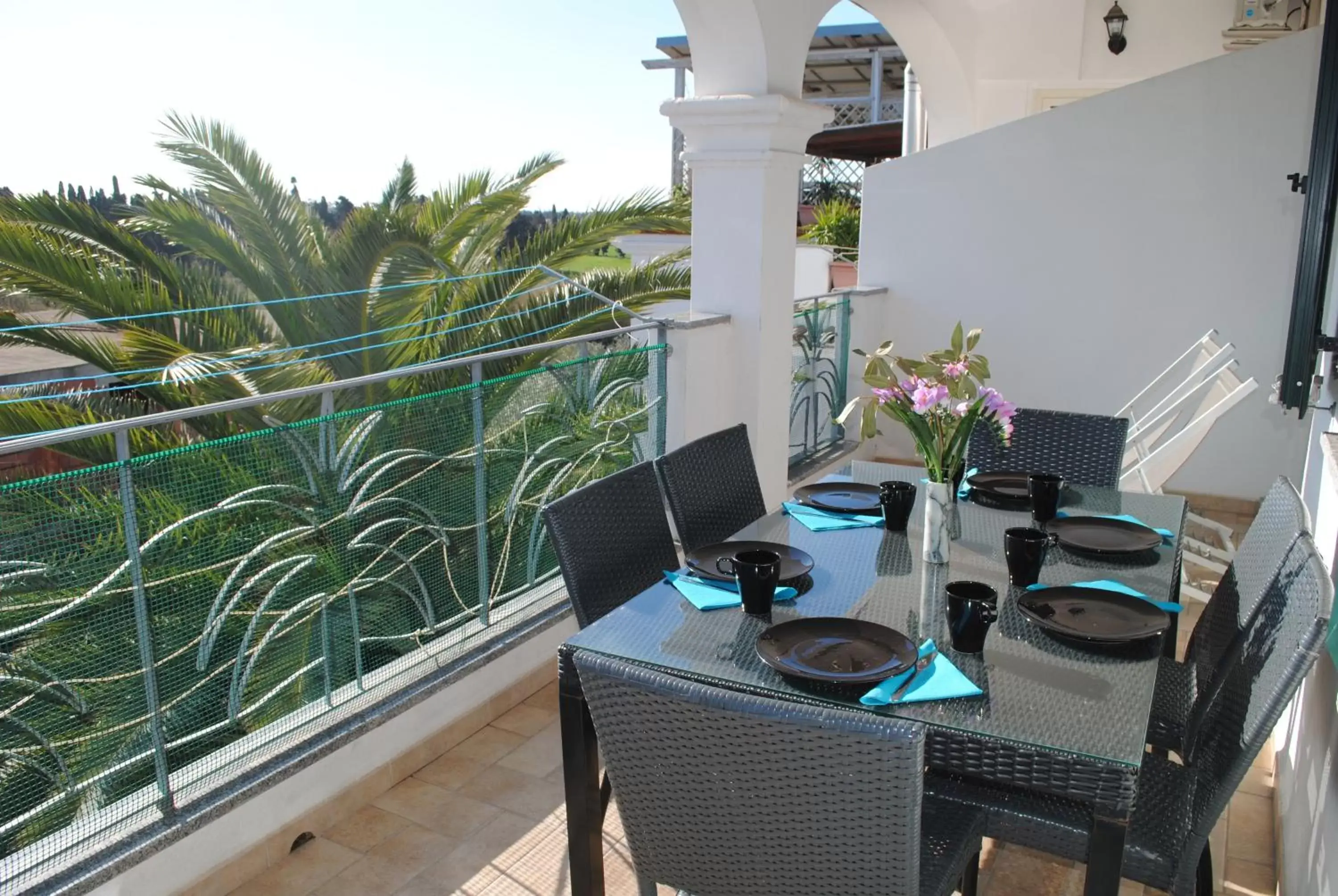 Balcony/Terrace in Holiday Residence Rifugio