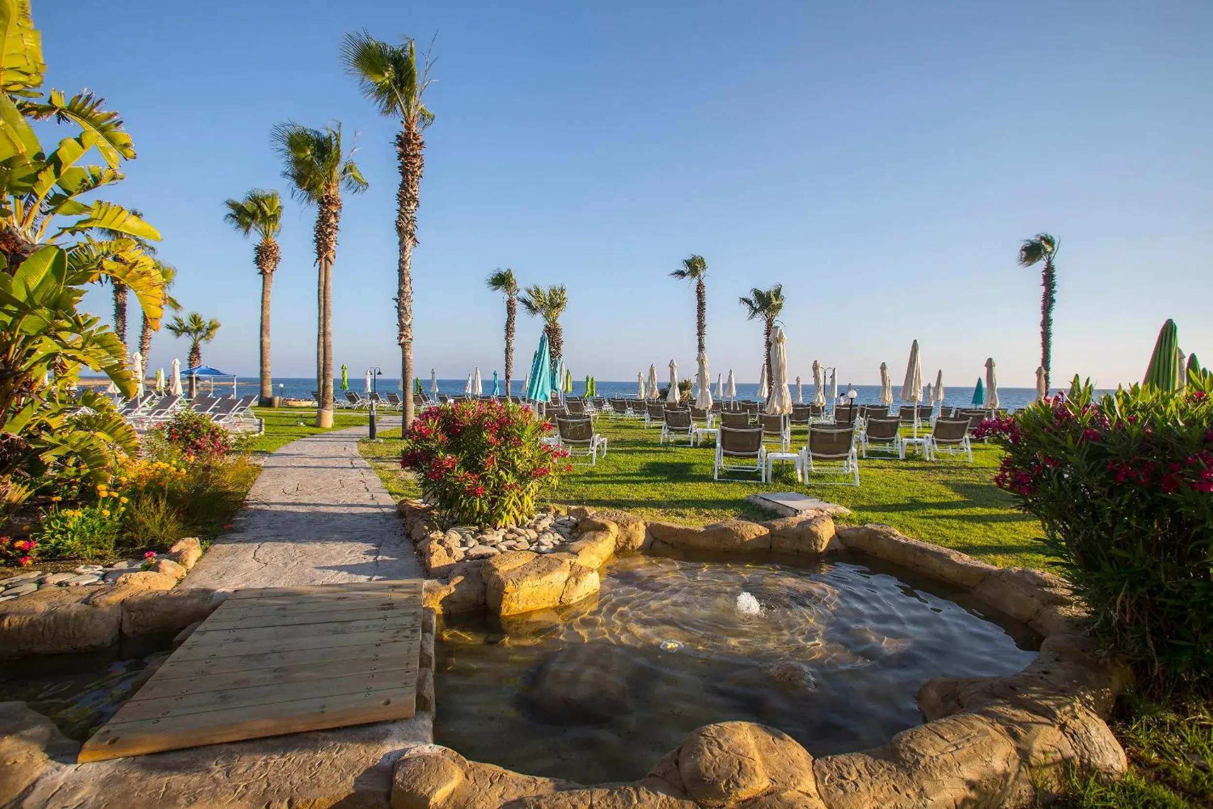 Garden in Leonardo Cypria Bay