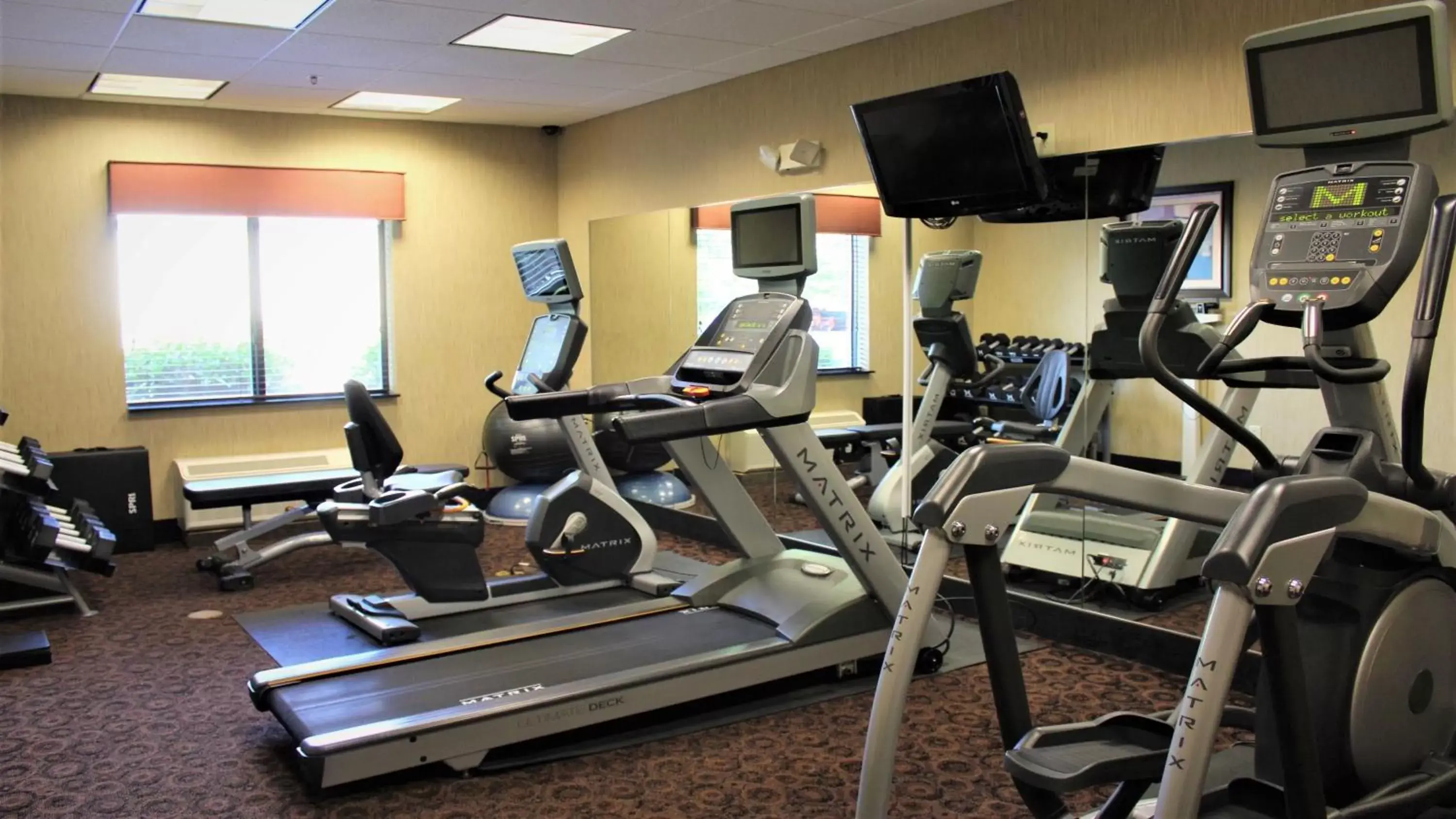 Fitness centre/facilities, Fitness Center/Facilities in Holiday Inn Express Hotels & Suites Rockingham West, an IHG Hotel