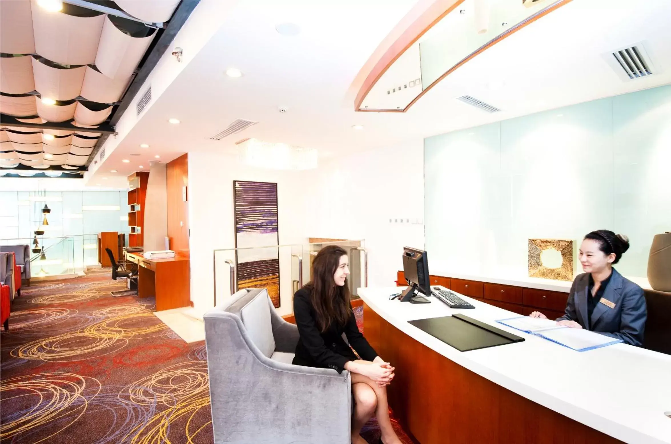 Business facilities, Lobby/Reception in Novotel Guiyang Downtown