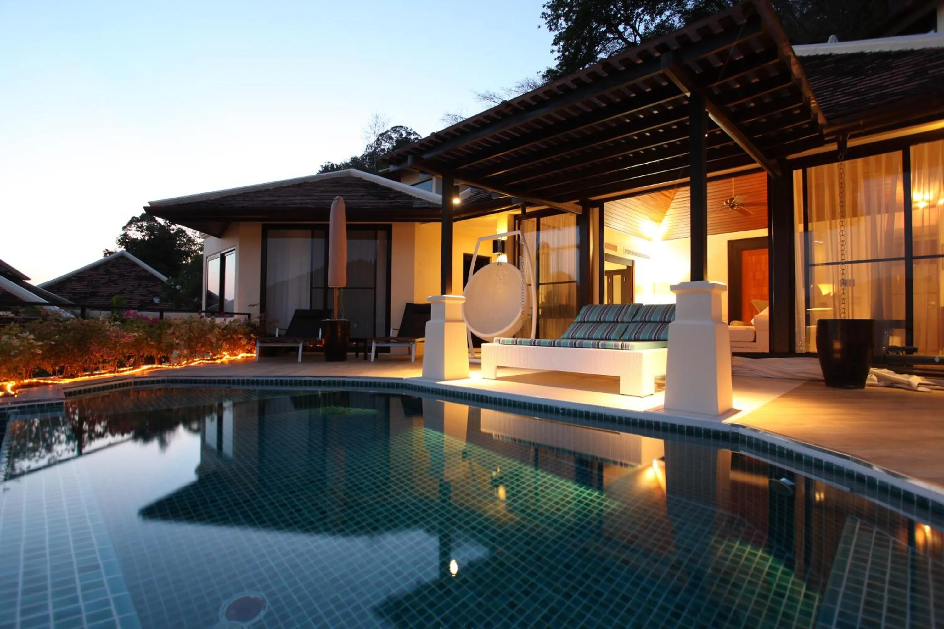 Balcony/Terrace in IndoChine Resort and Villas