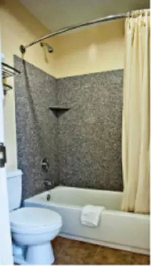 Bathroom in Budget Inn Buffalo