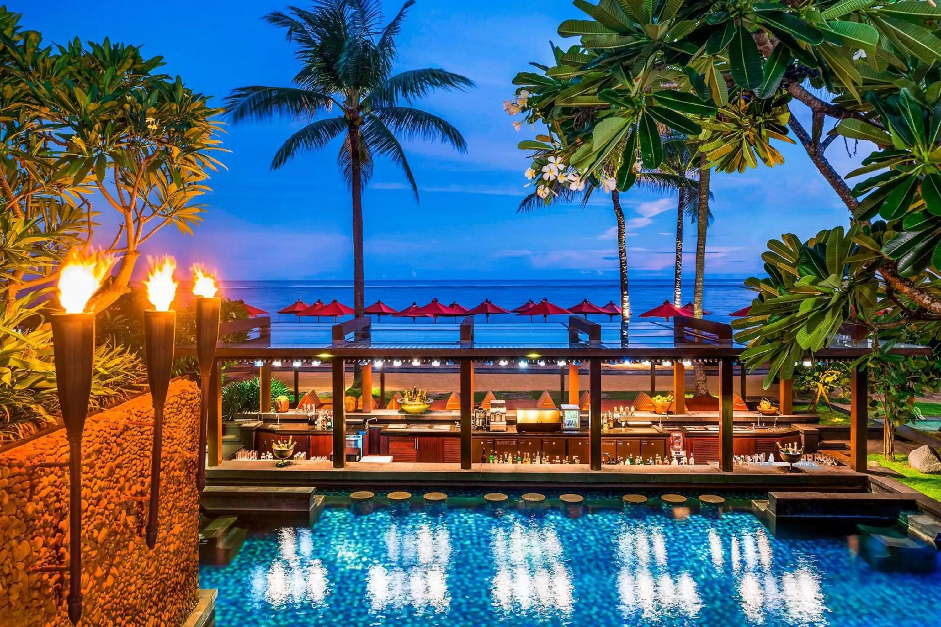 Restaurant/places to eat, Swimming Pool in The St. Regis Bali Resort