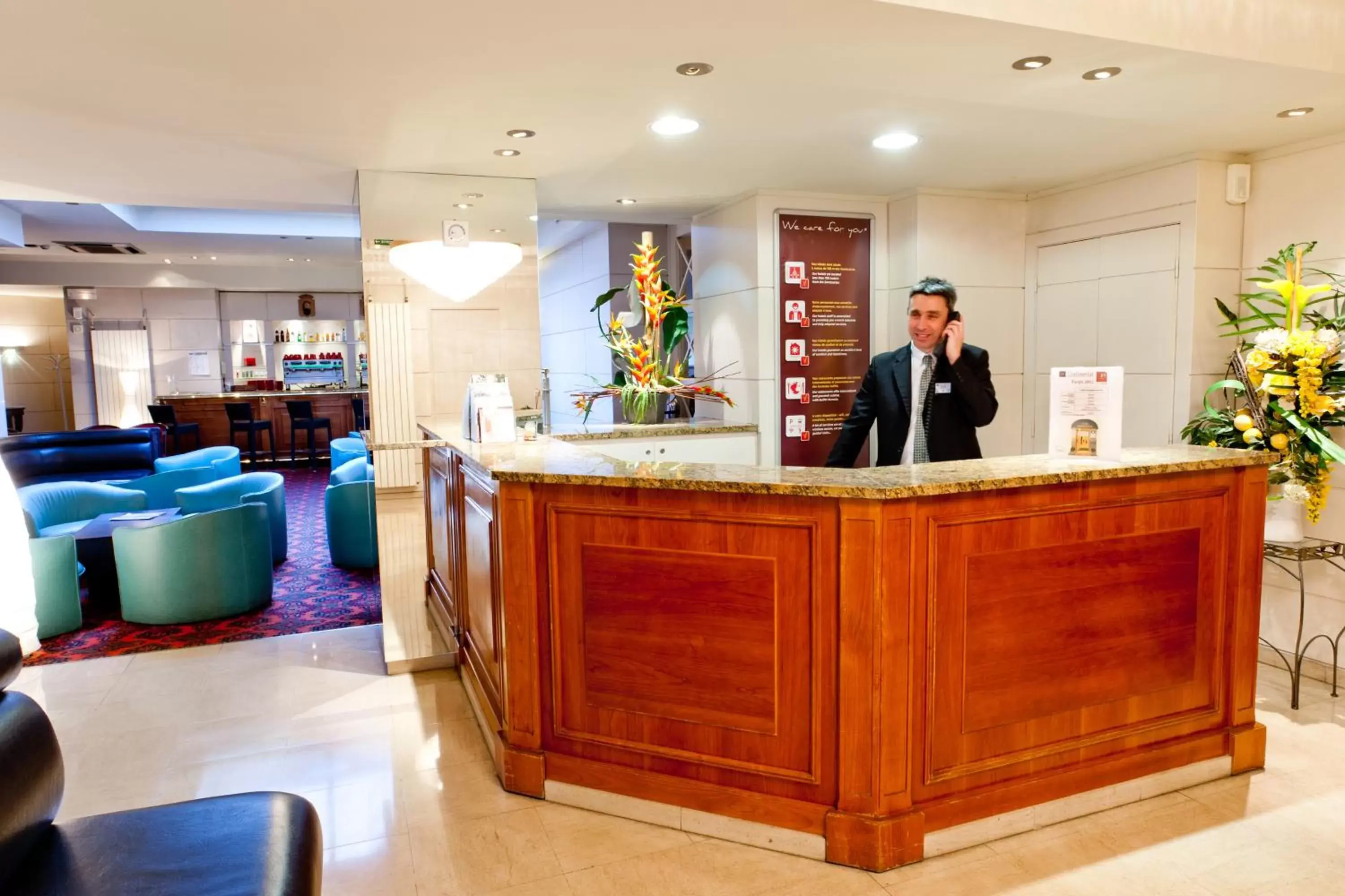 Lobby or reception, Lobby/Reception in Hôtel Continental