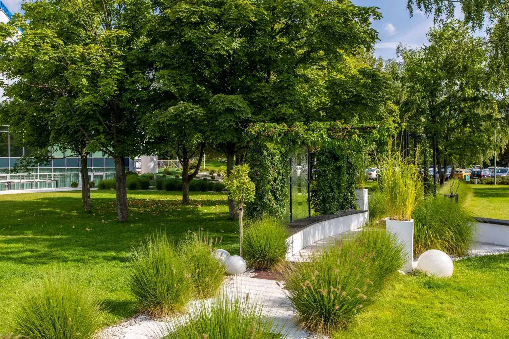 Area and facilities, Garden in Copernicus Toruń Hotel