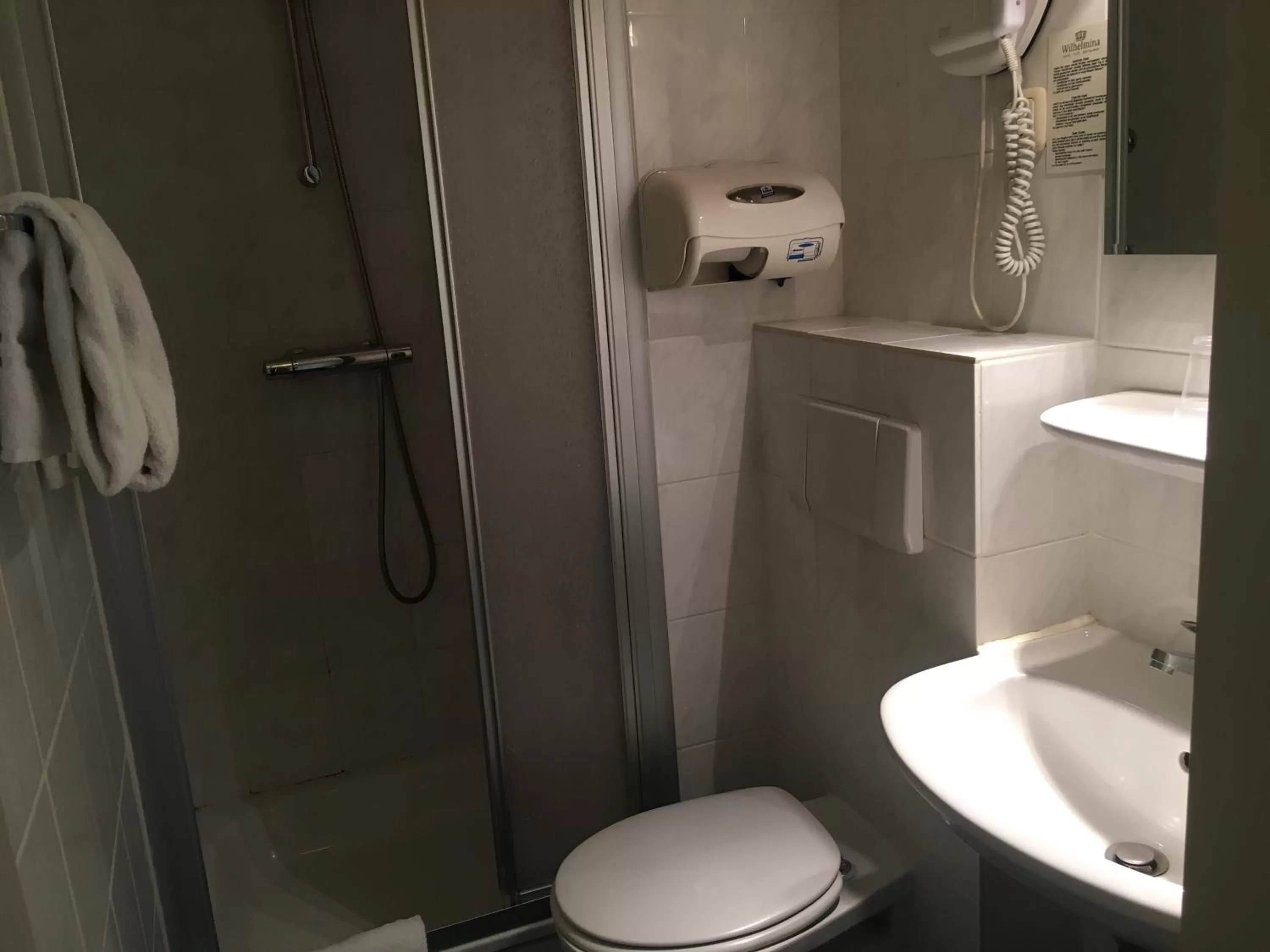 Bathroom in Hotel Wilhelmina