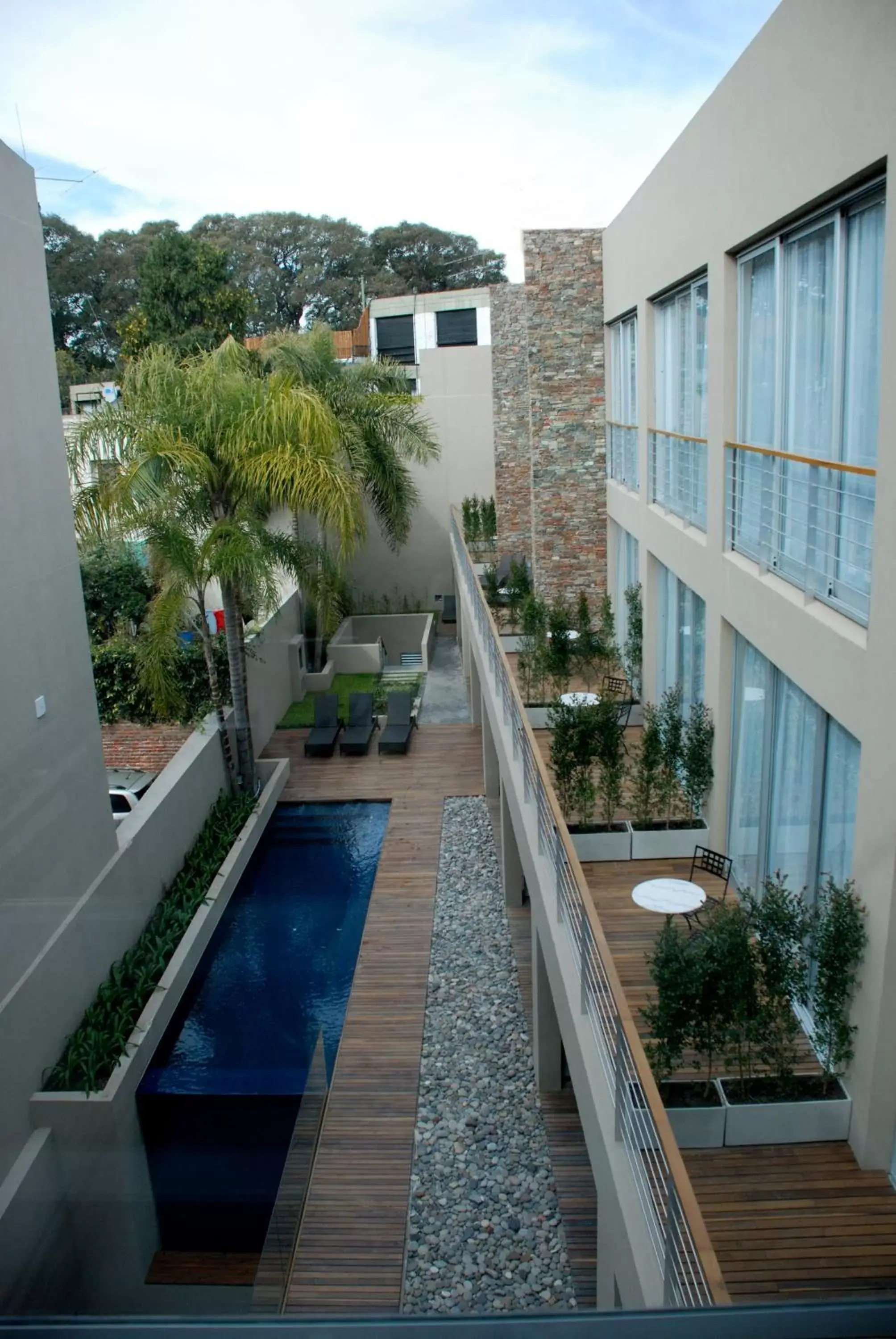 Bird's eye view, Pool View in San Isidro Plaza Hotel