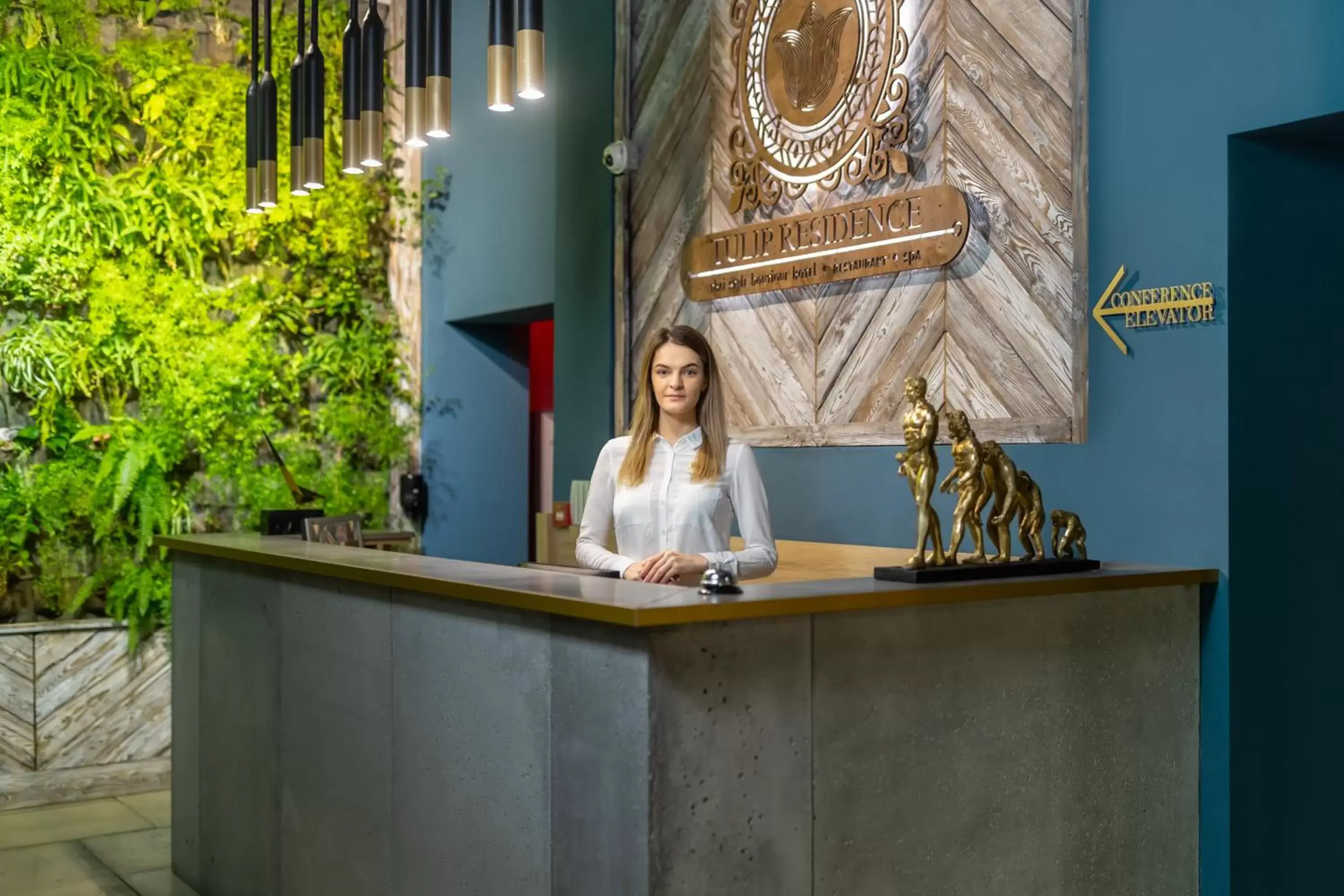 Lobby or reception in Tulip Residence & Spa Hotel Lobby or reception in Tulip Residence & Spa Hotel