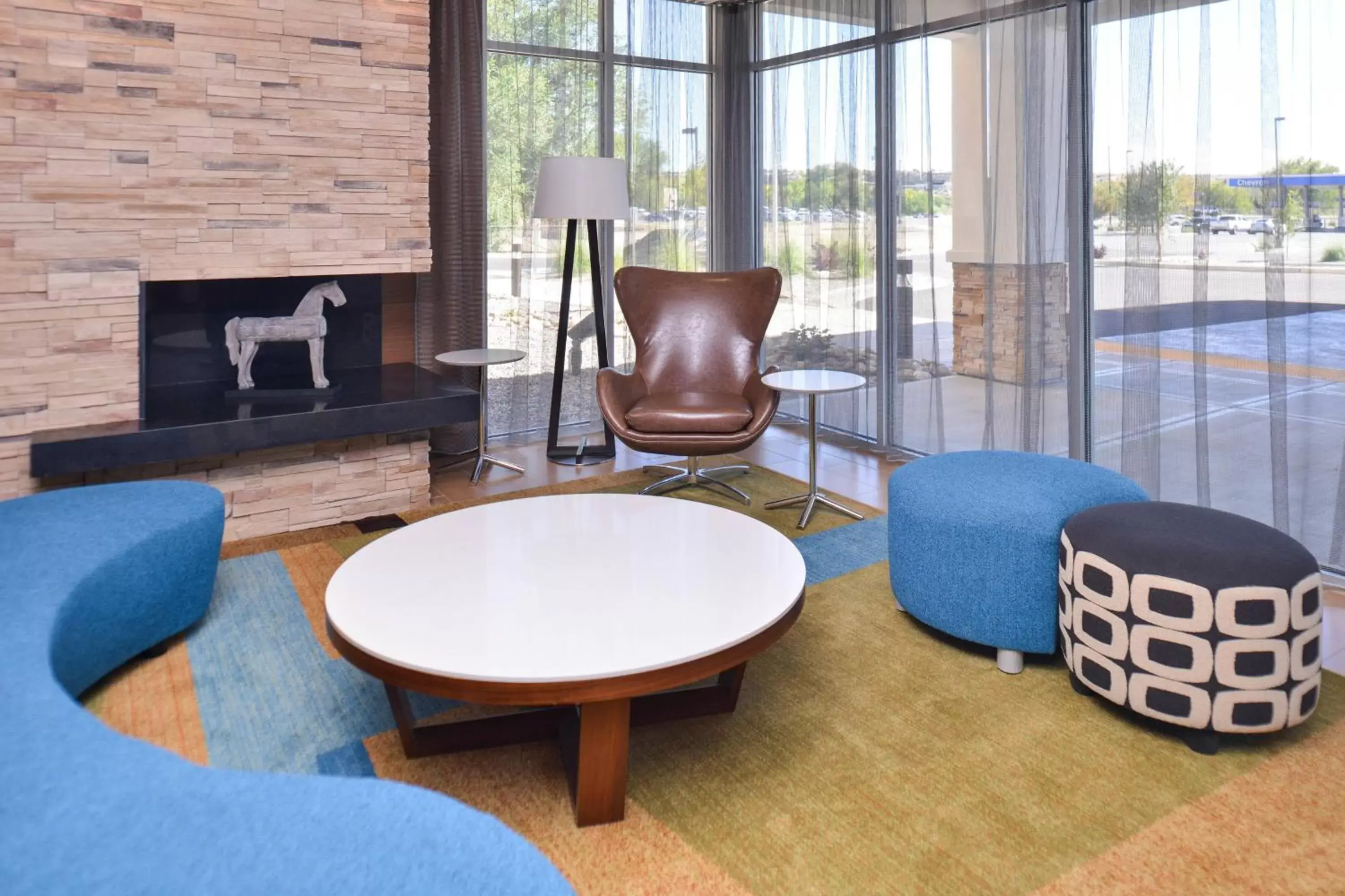 Lobby or reception, Seating Area in Fairfield Inn & Suites Farmington