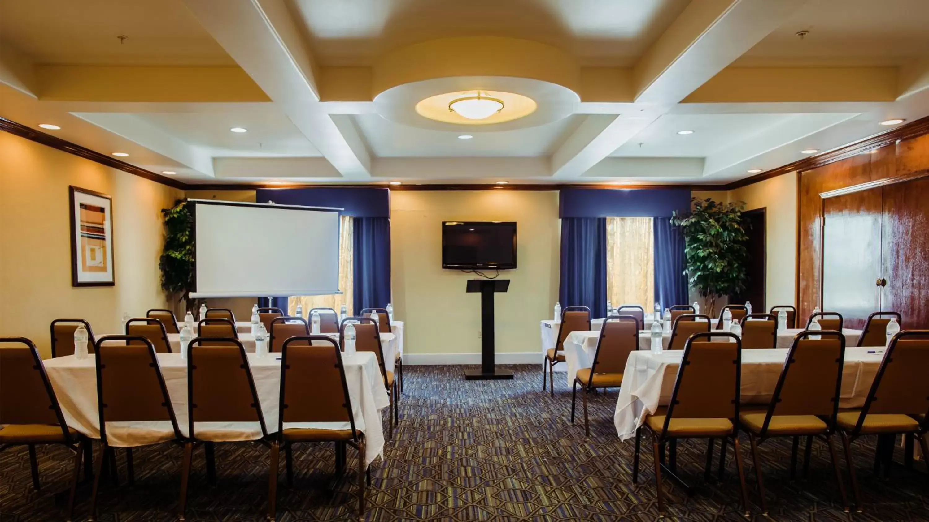 Meeting/conference room in Holiday Inn Express Hotel & Suites Waller, an IHG Hotel
