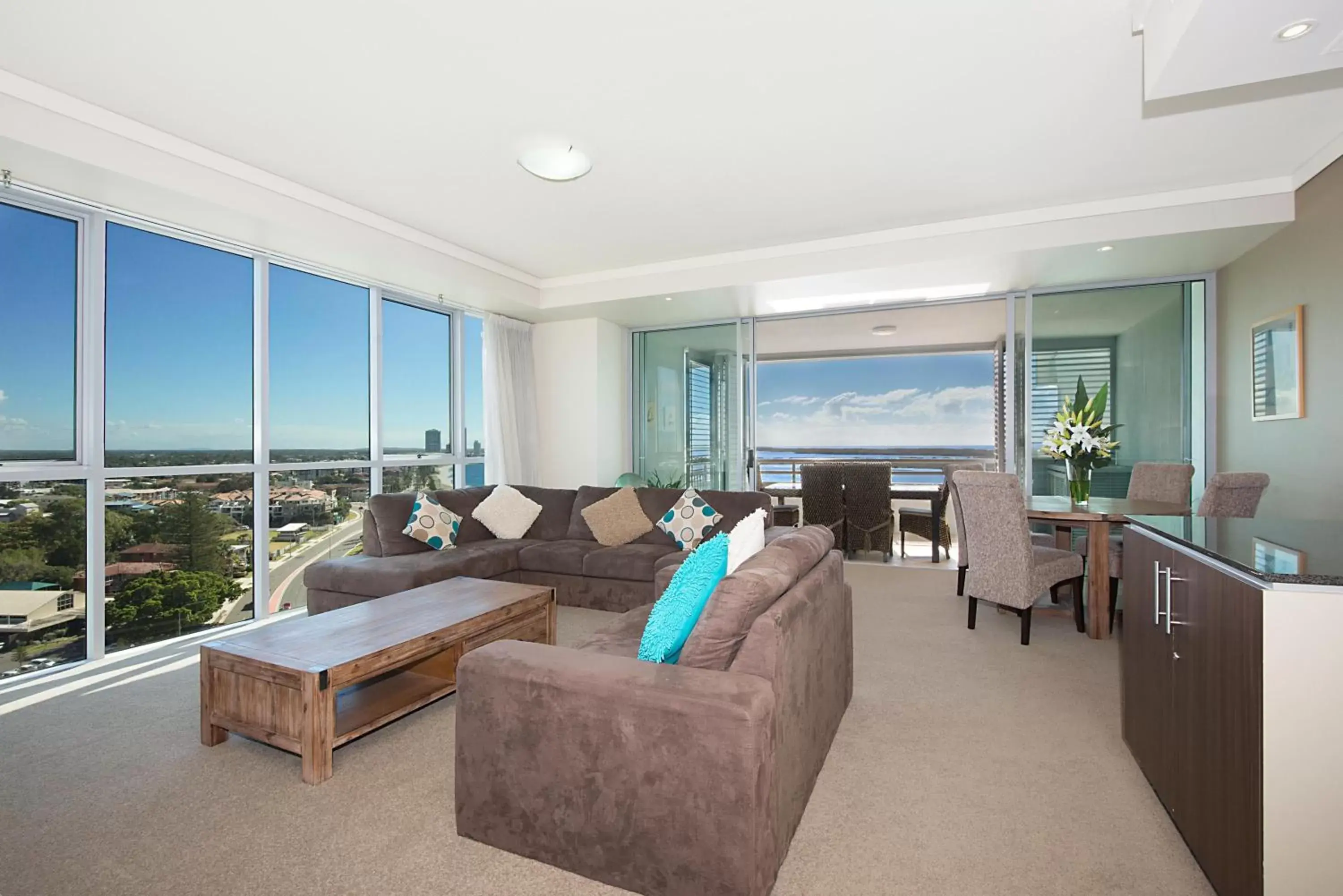 View (from property/room), Seating Area in The Grand Apartments