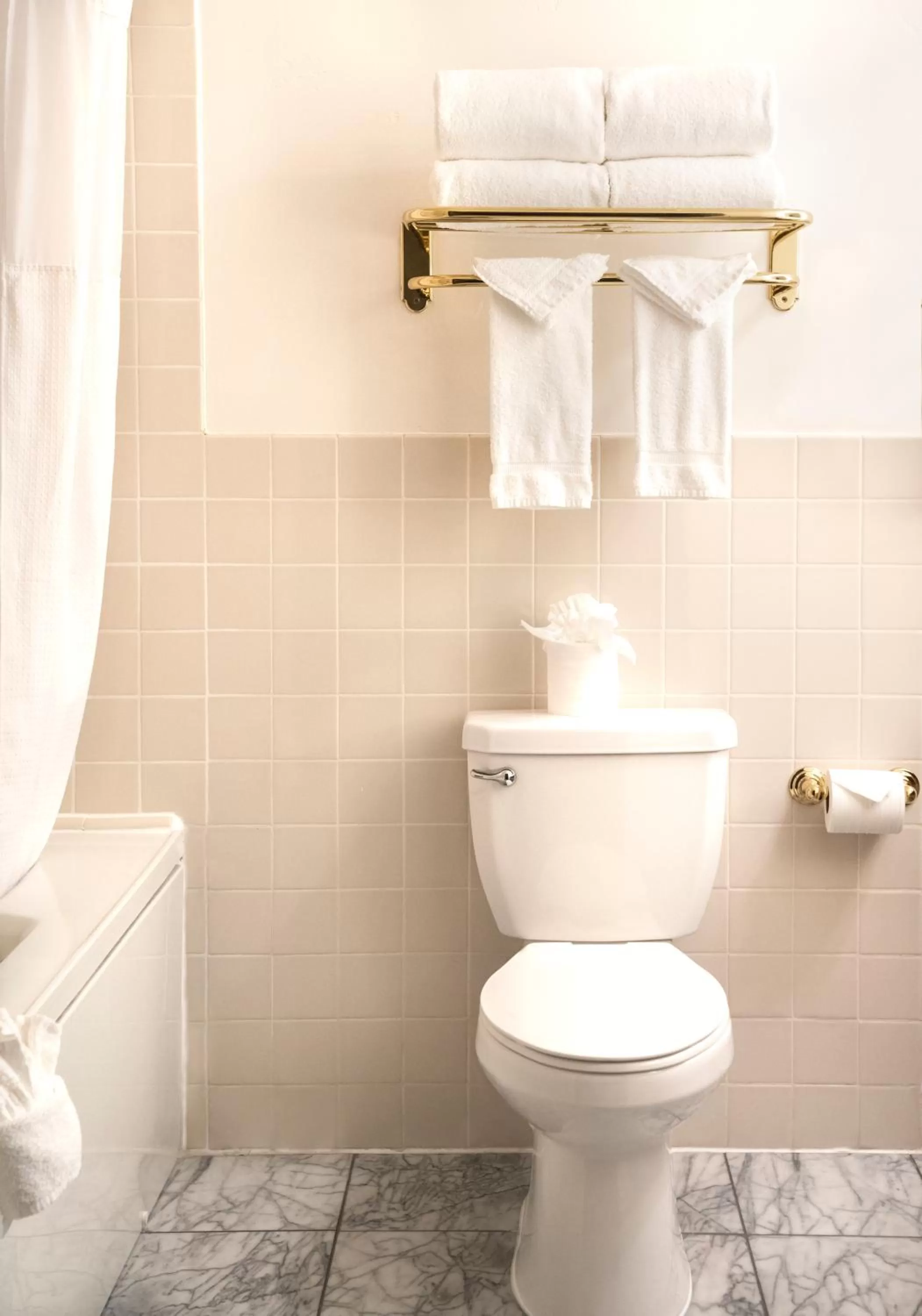 Toilet in Ayres Hotel Costa Mesa Newport Beach