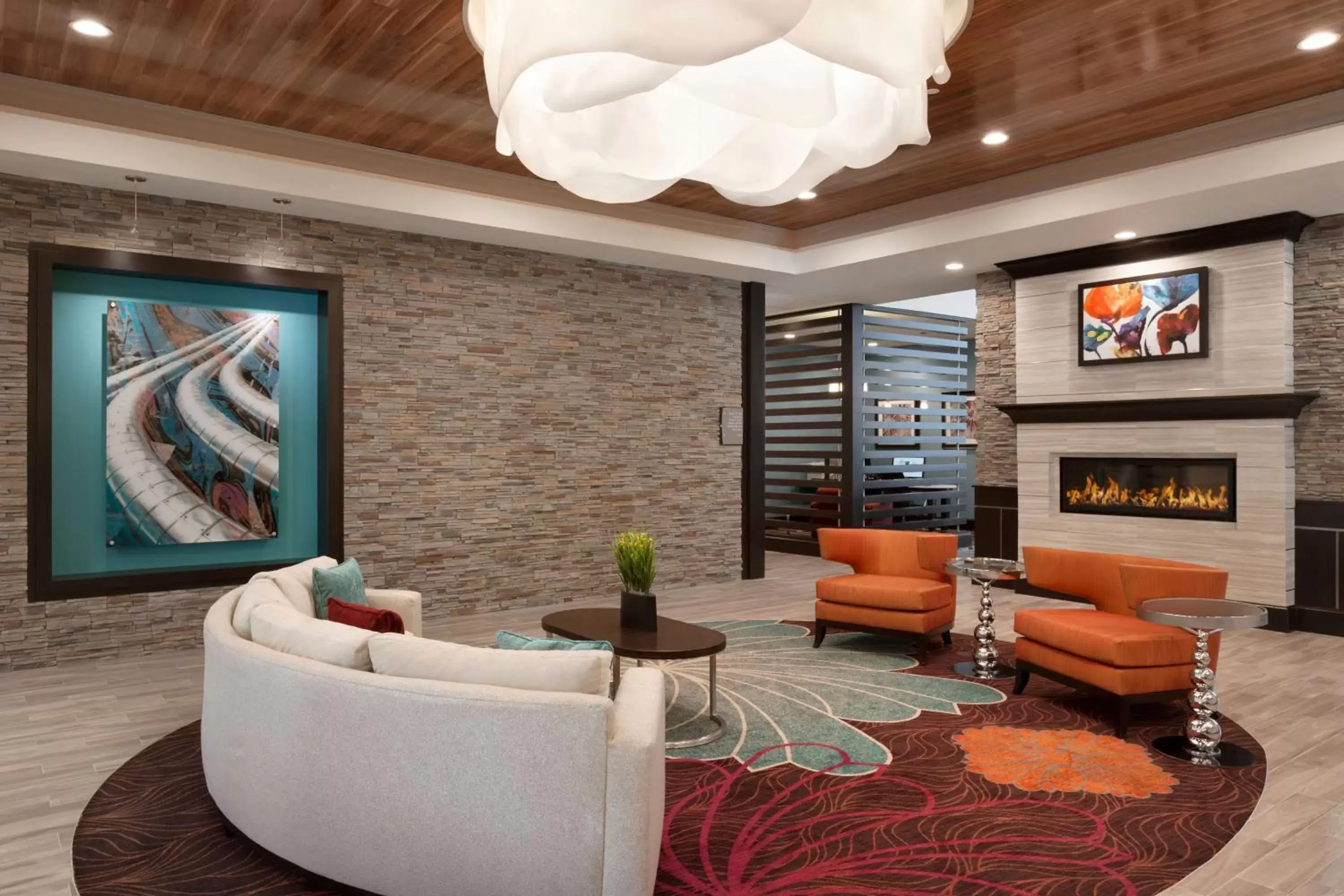 Lobby or reception in Homewood Suites by Hilton North Houston/Spring