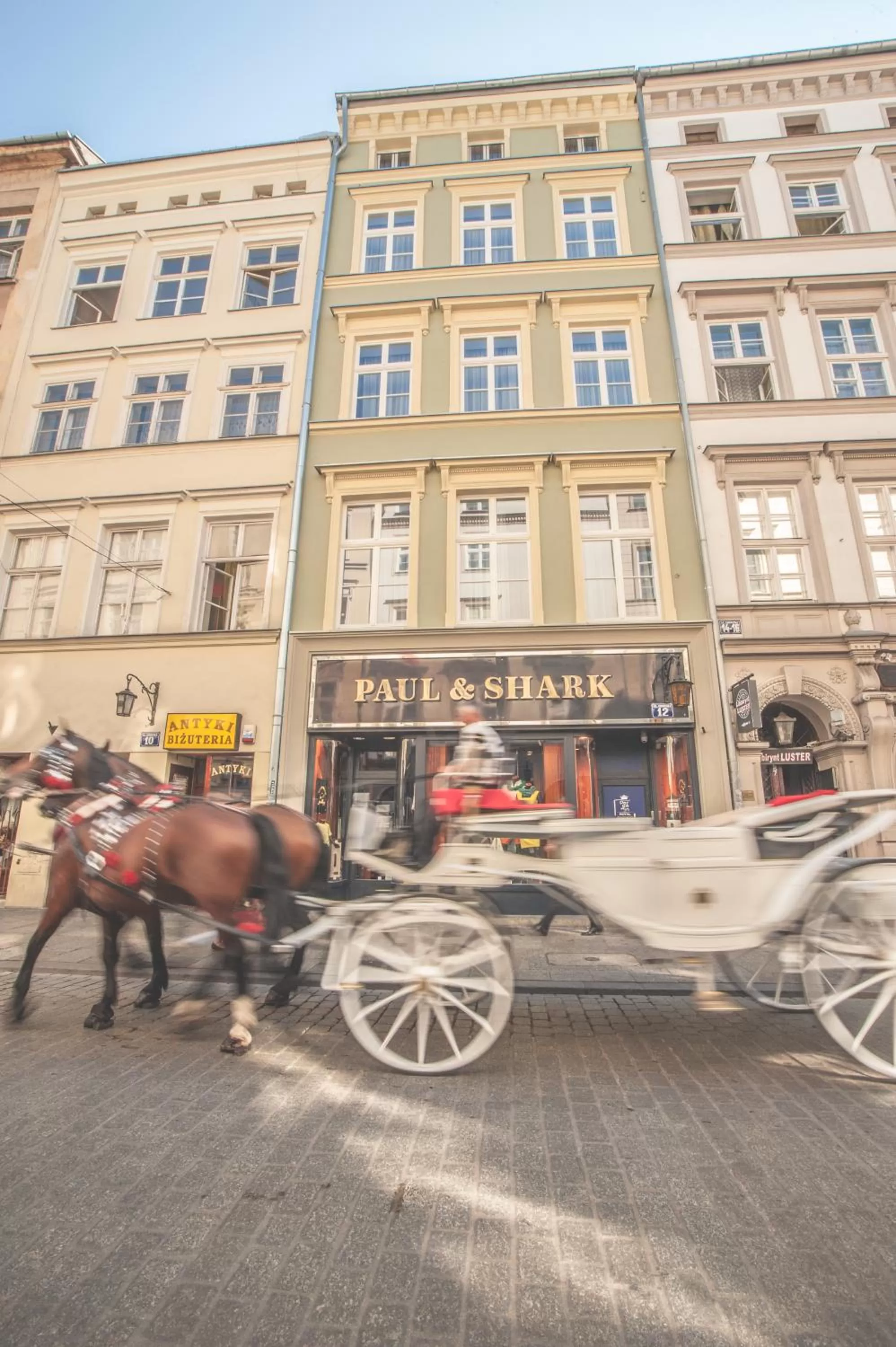 Facade/entrance in Grodzka Royal Apartments