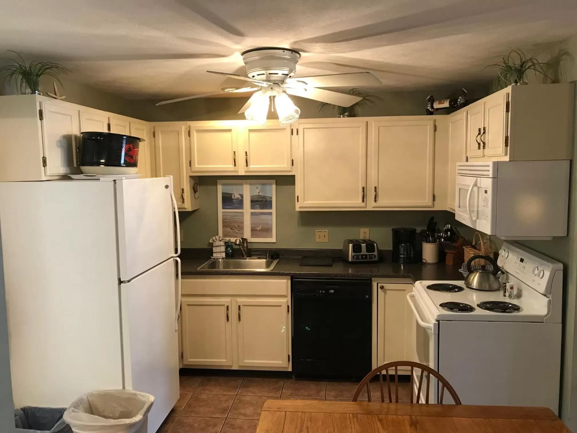 Kitchen or kitchenette, Kitchen/Kitchenette in Elmwood Resort Hotel