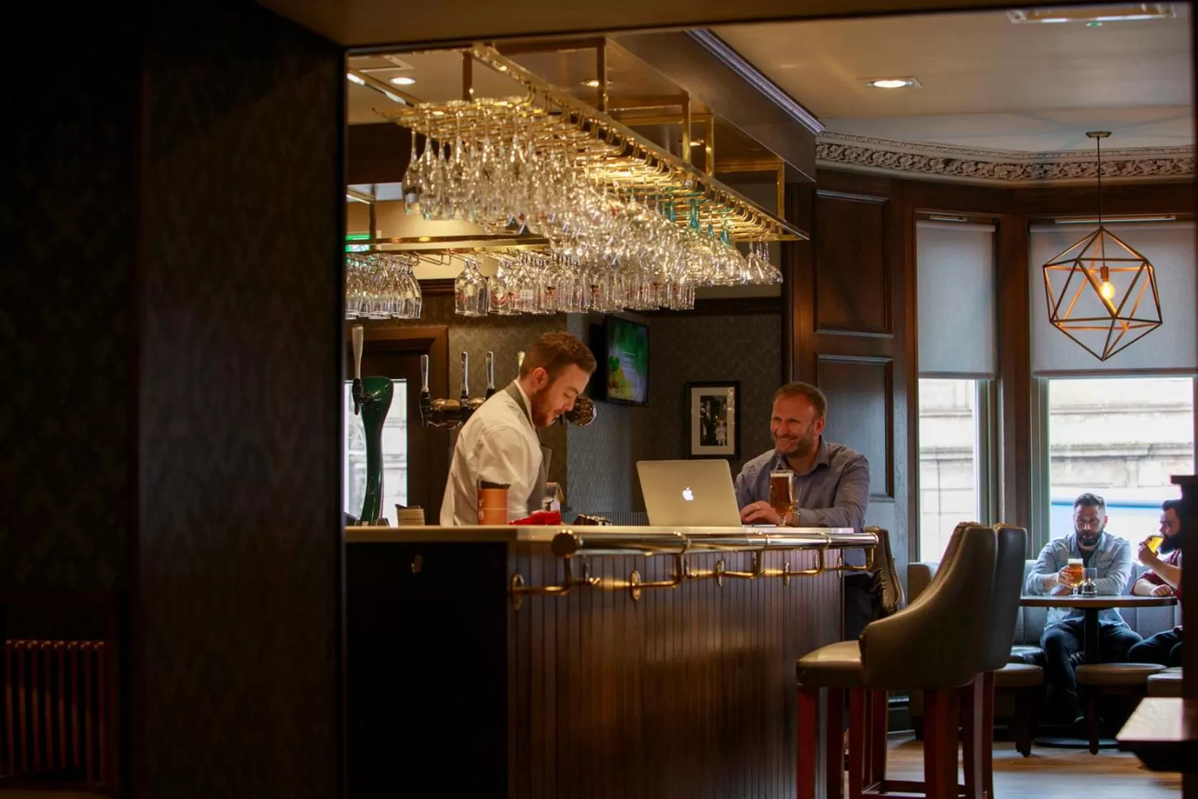 Restaurant/places to eat, Lobby/Reception in Angels Hotel