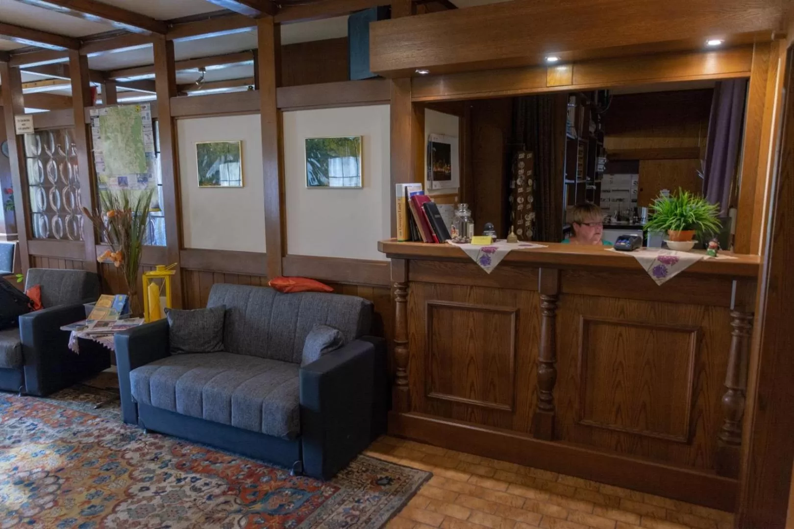 Lobby or reception in Haus Kanne