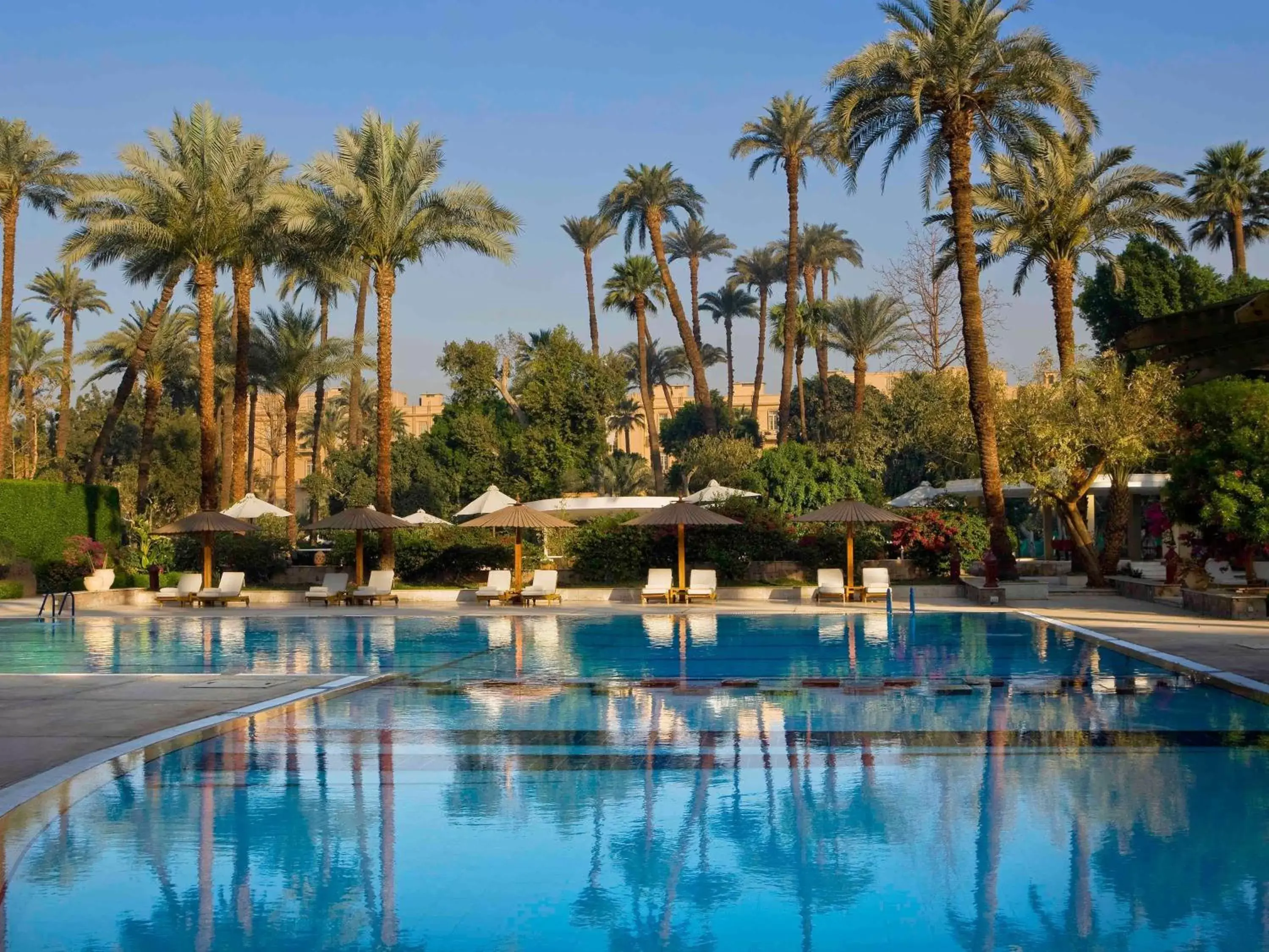 Bedroom, Swimming Pool in Sofitel Winter Palace Luxor