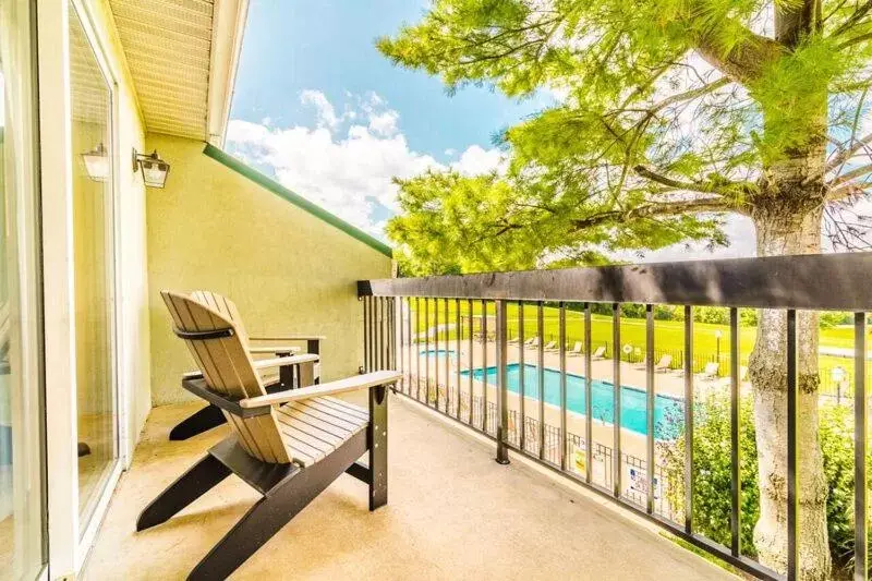 Patio, Pool View in The Inn at Hershey Farm