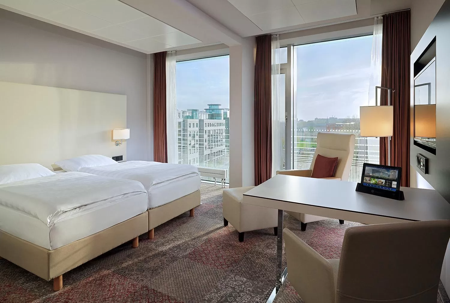 Standard Double Room in Radisson Blu Hotel Leipzig