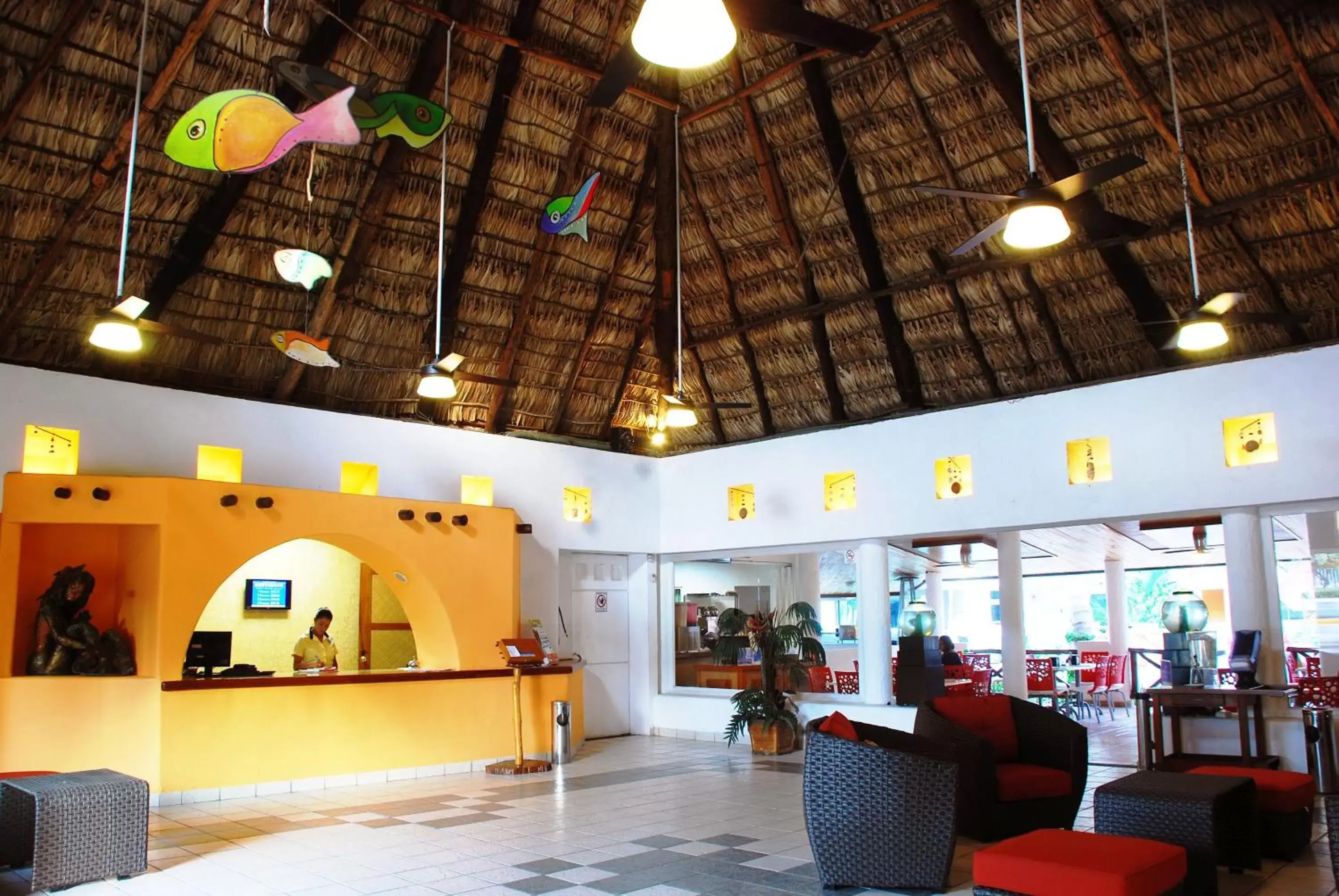 Lobby or reception in Hotel Palapa Palace Inn