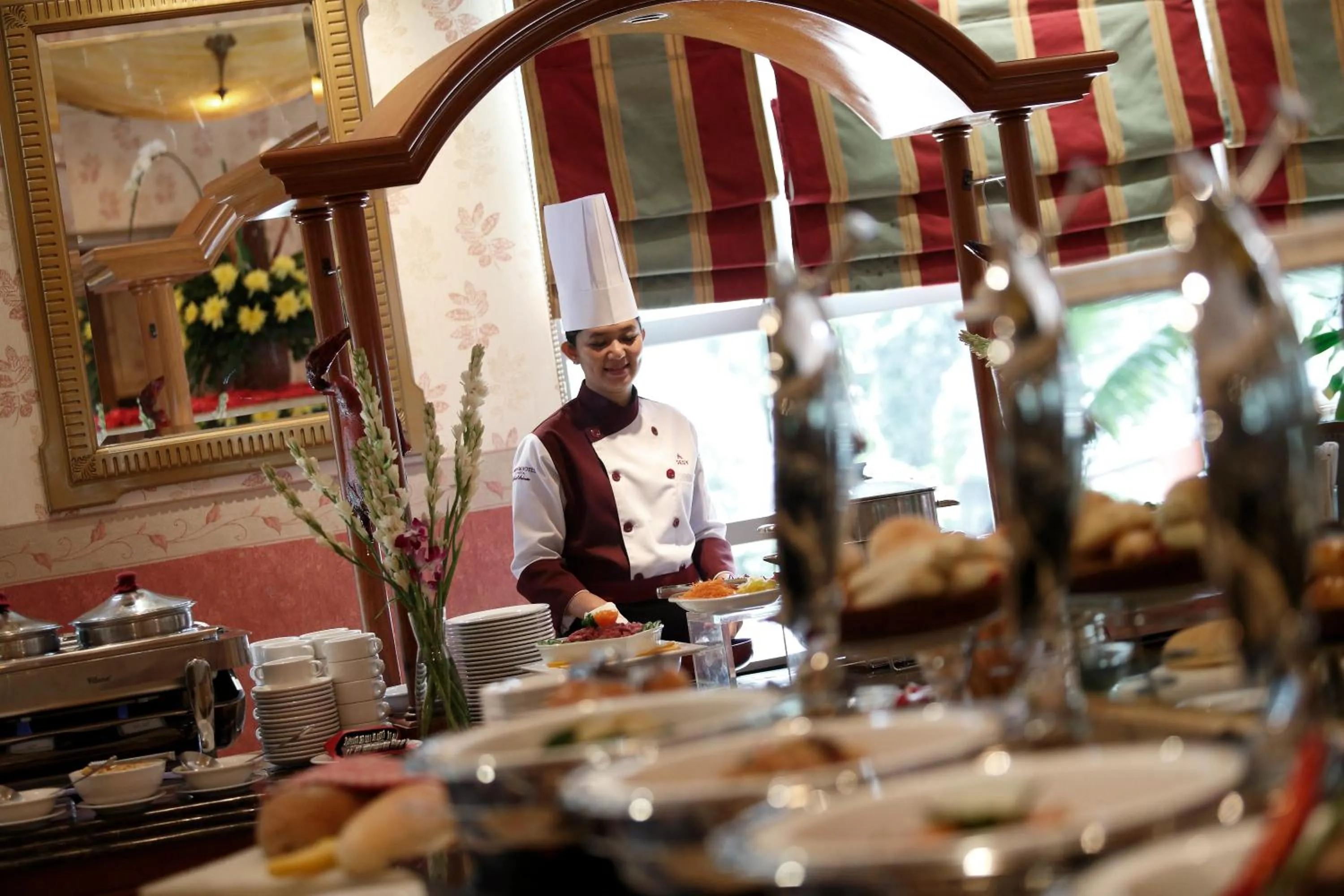 Staff in Ambhara Hotel