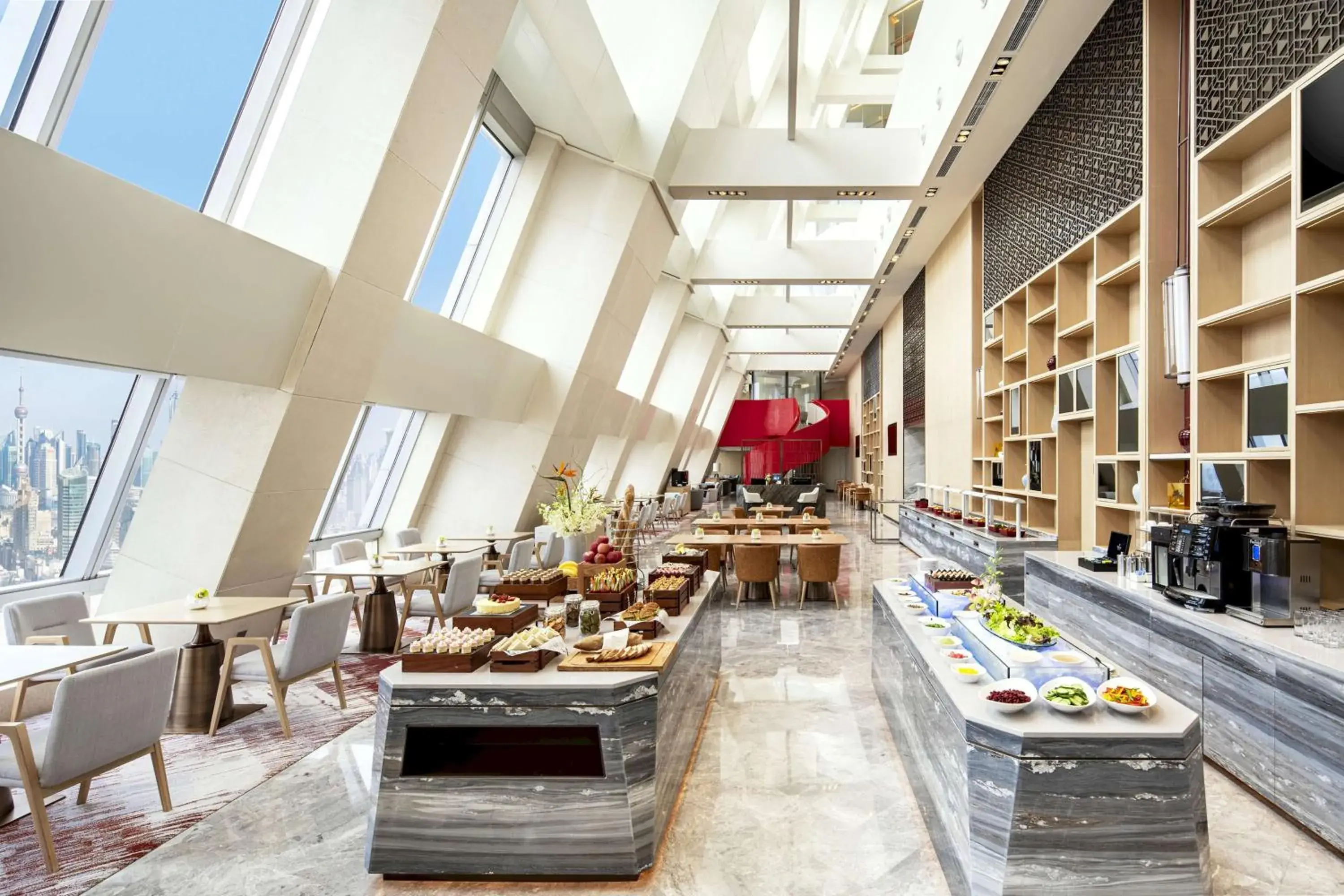 Property building, Restaurant/Places to Eat in Conrad By Hilton Shanghai