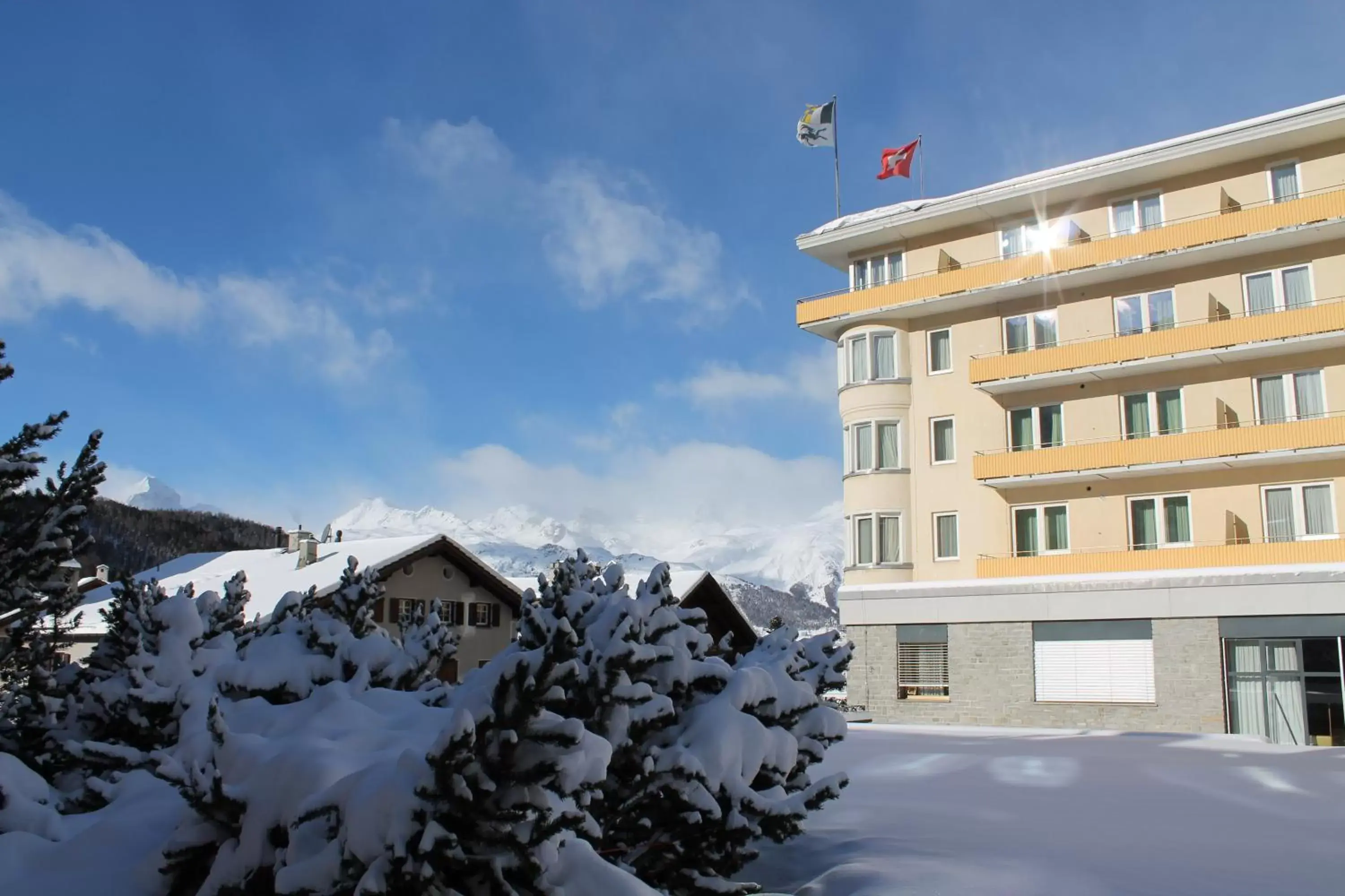 Winter in Hotel Schweizerhof Pontresina