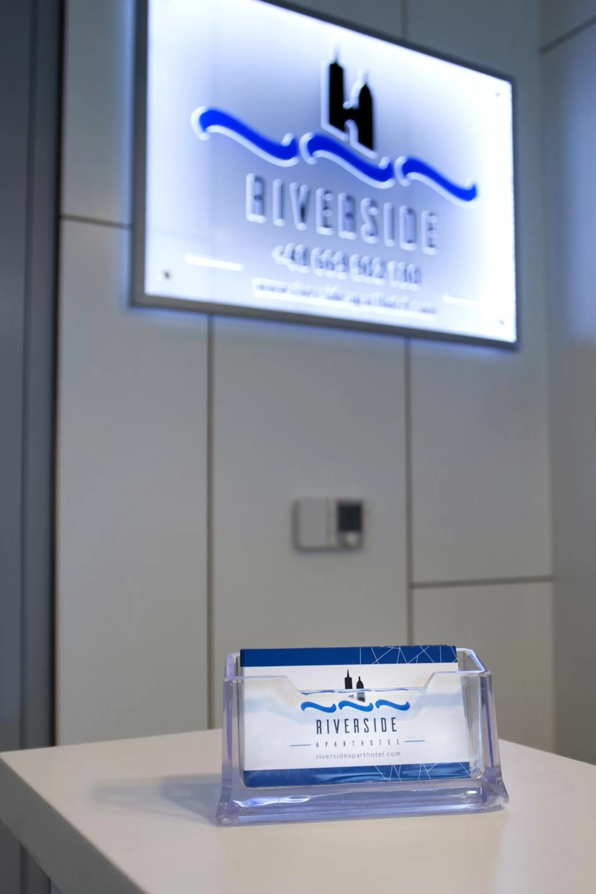 Lobby or reception in Riverside Aparthotel Cracow